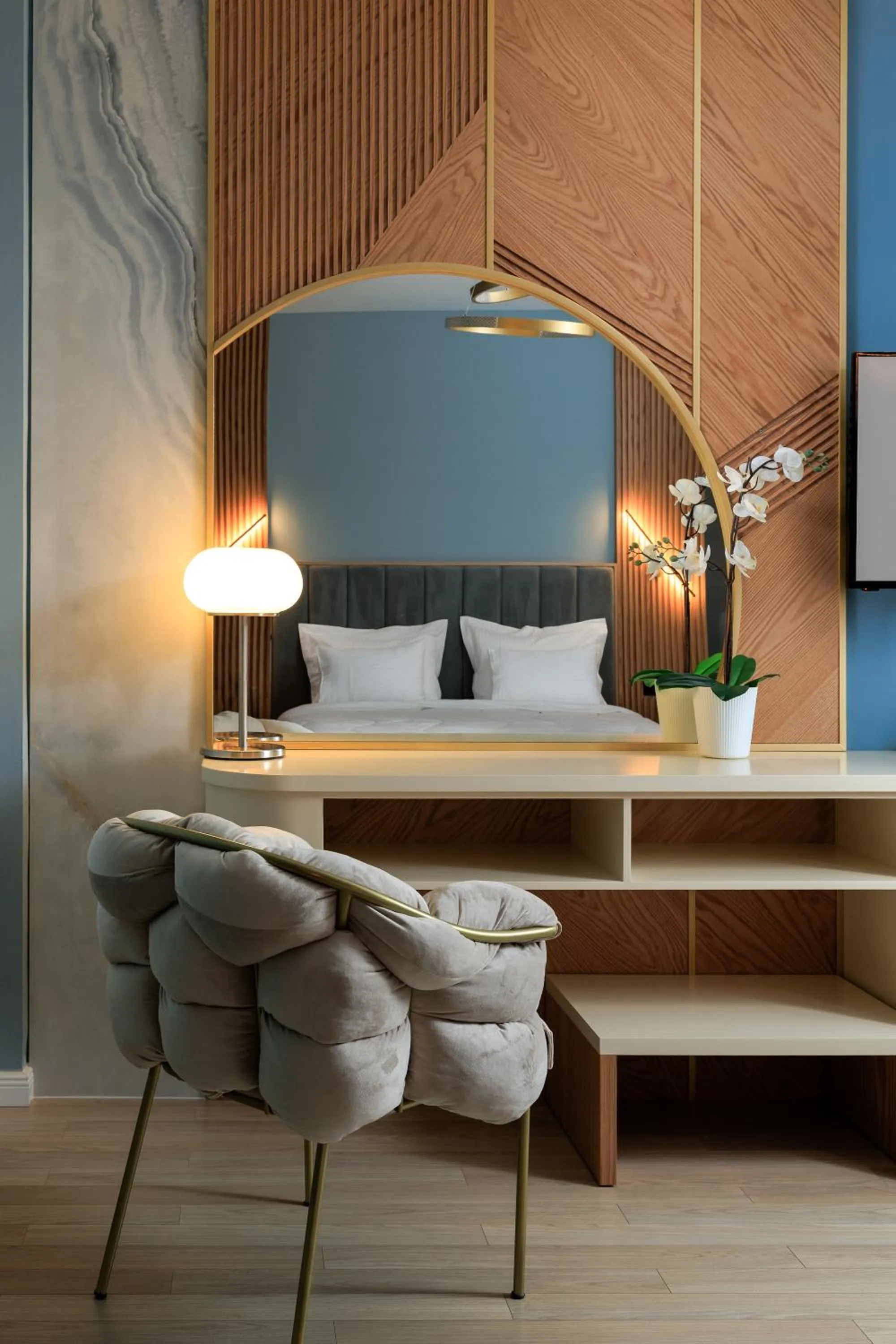 Photo of the whole room, Bed in Hotel Brilant Saranda