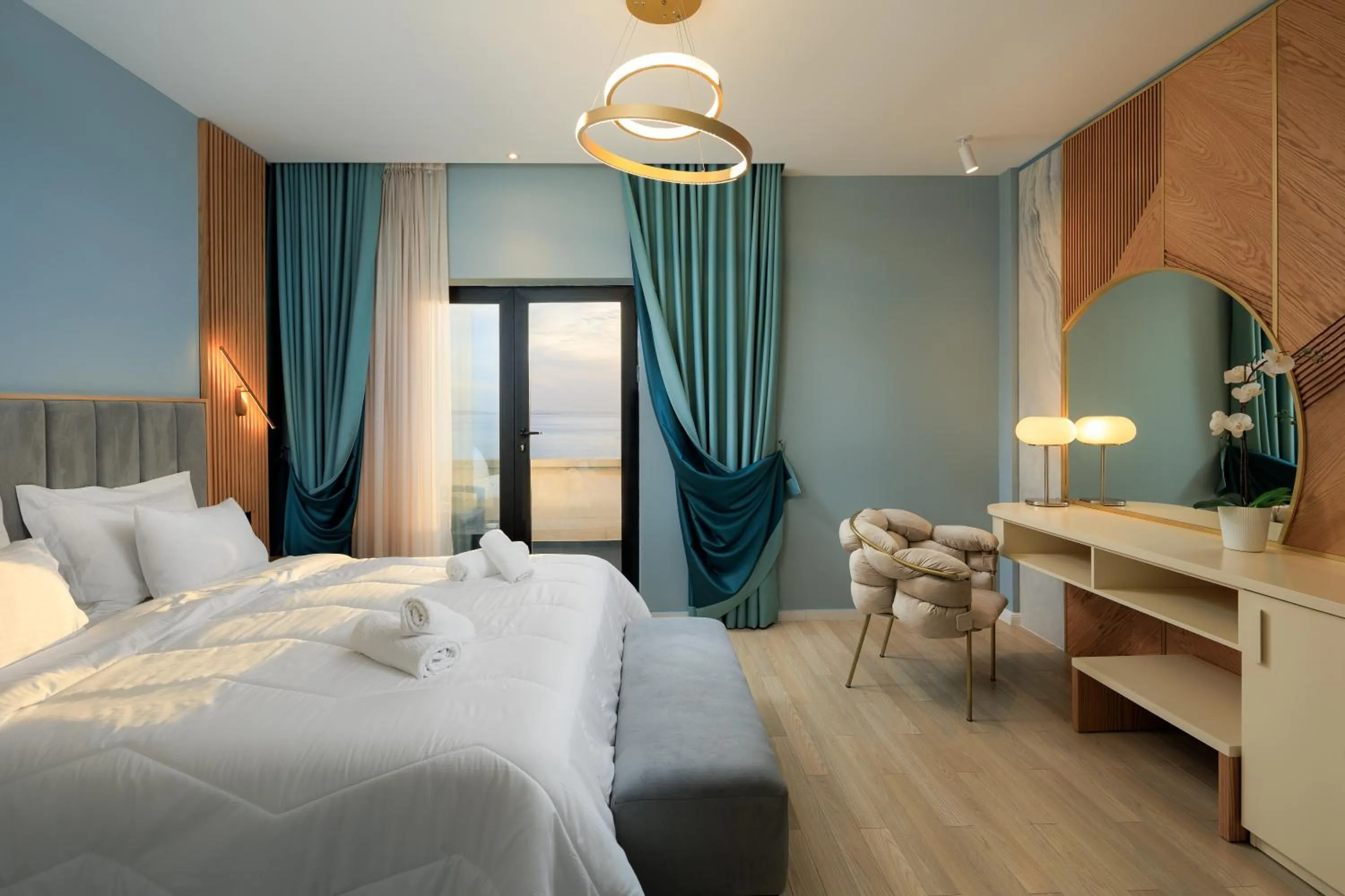 Bed in Hotel Brilant Saranda