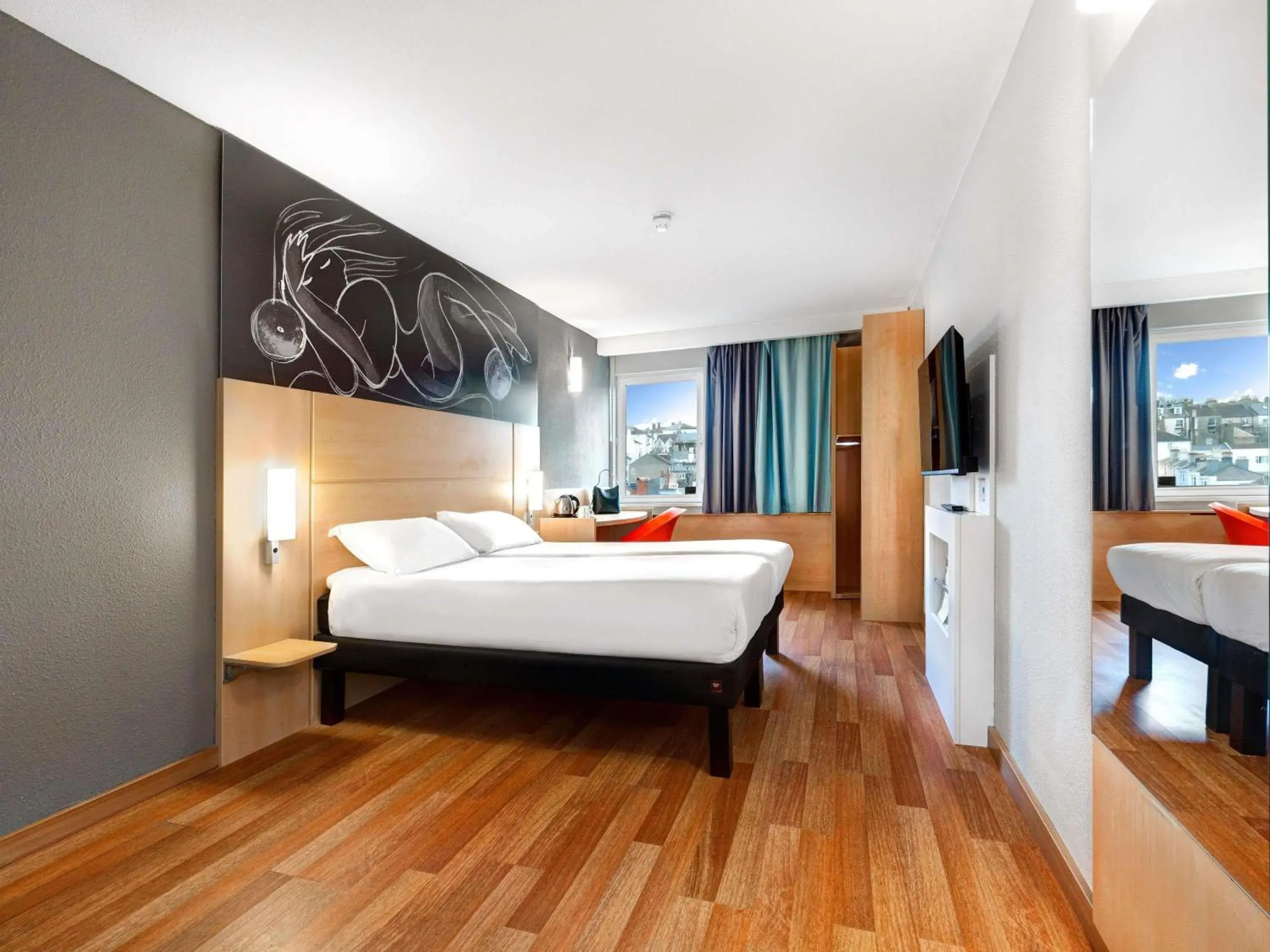 Twin Room in ibis Brighton City Centre - Station Twin Room in ibis Brighton City Centre - Station