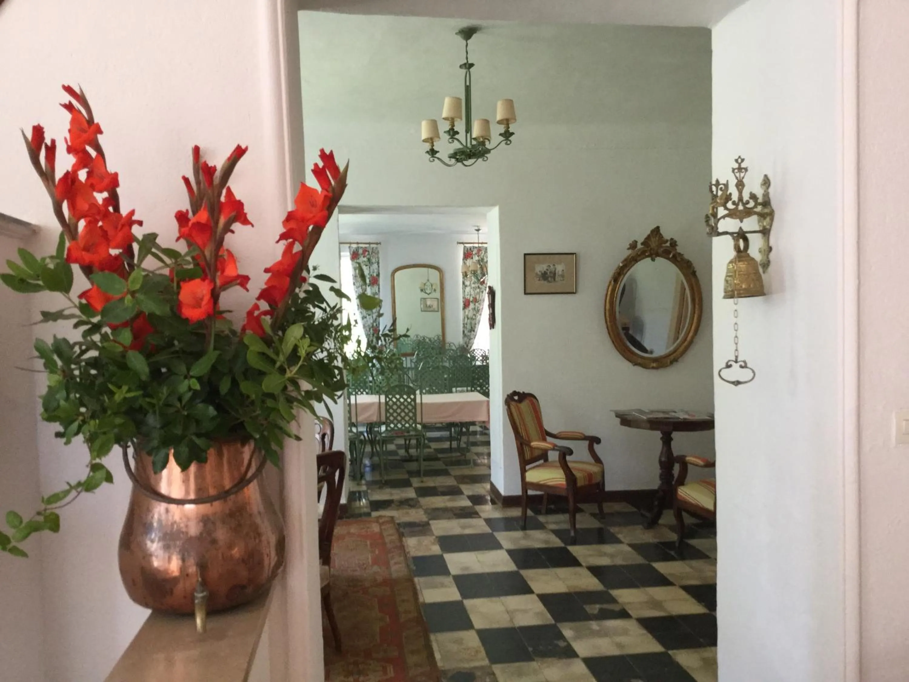 Decorative detail in Le Manoir de Port-Cros