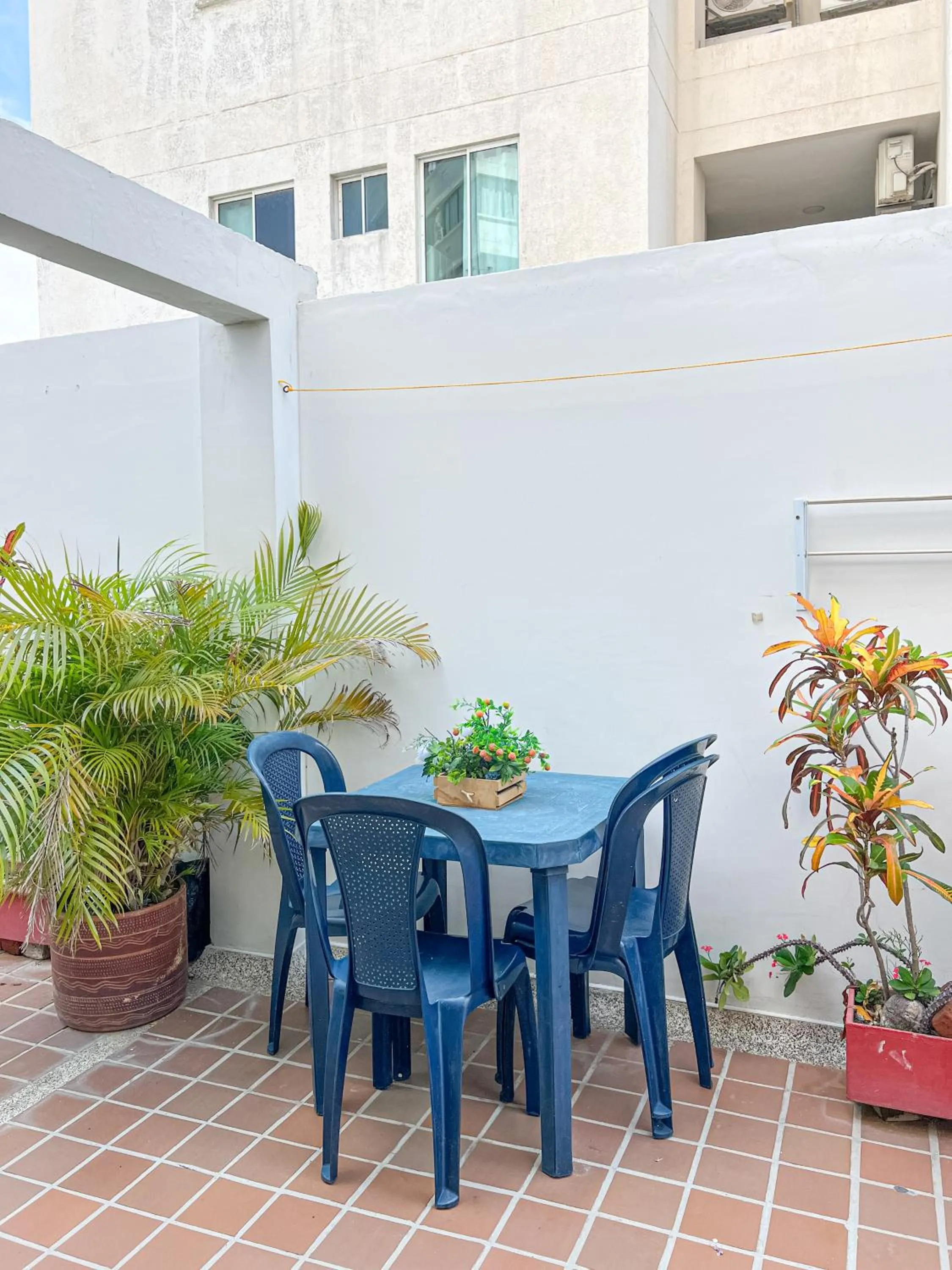 Balcony/Terrace in Apartamentos Playa Rodadero