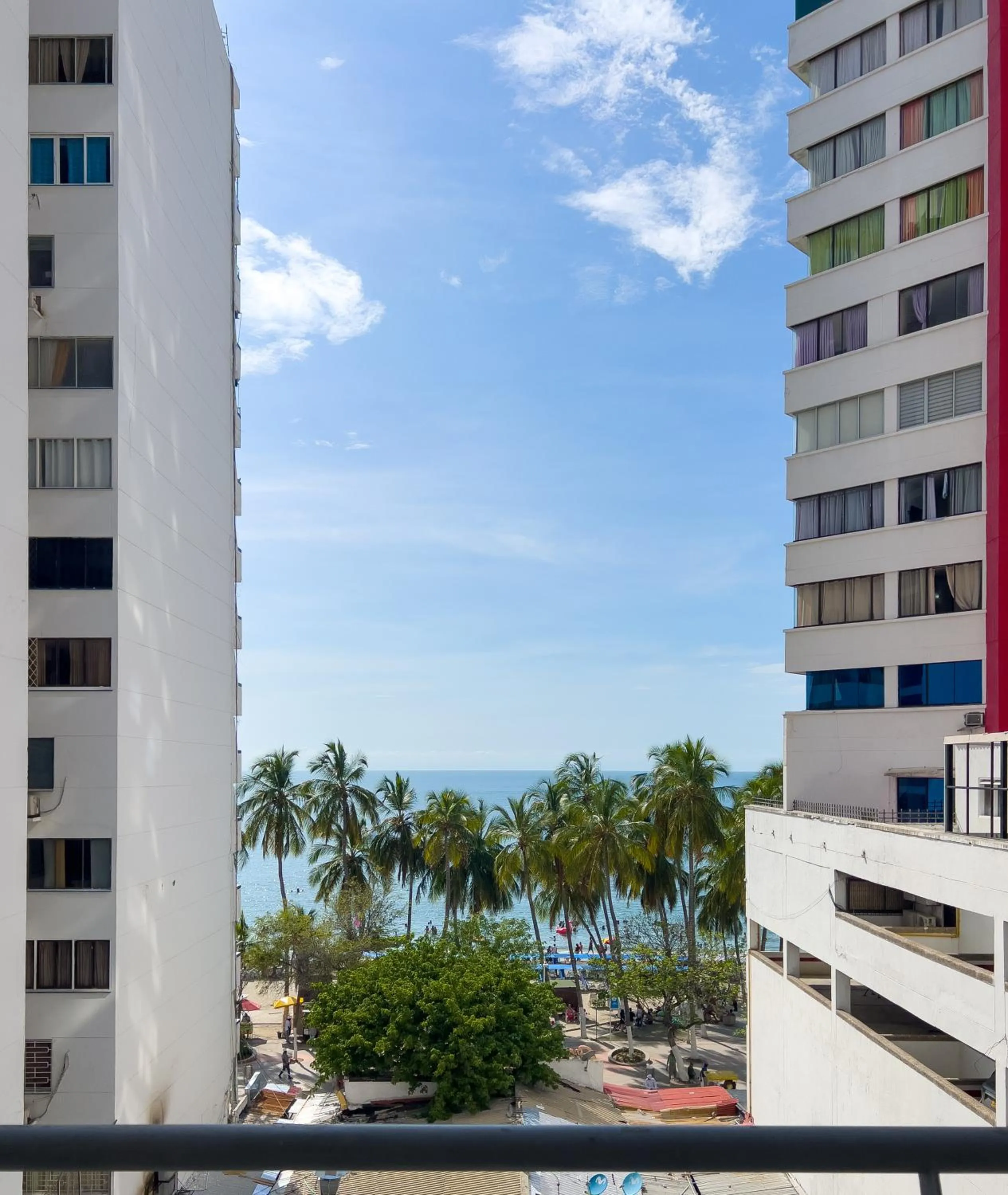 Balcony/Terrace in Apartamentos Playa Rodadero