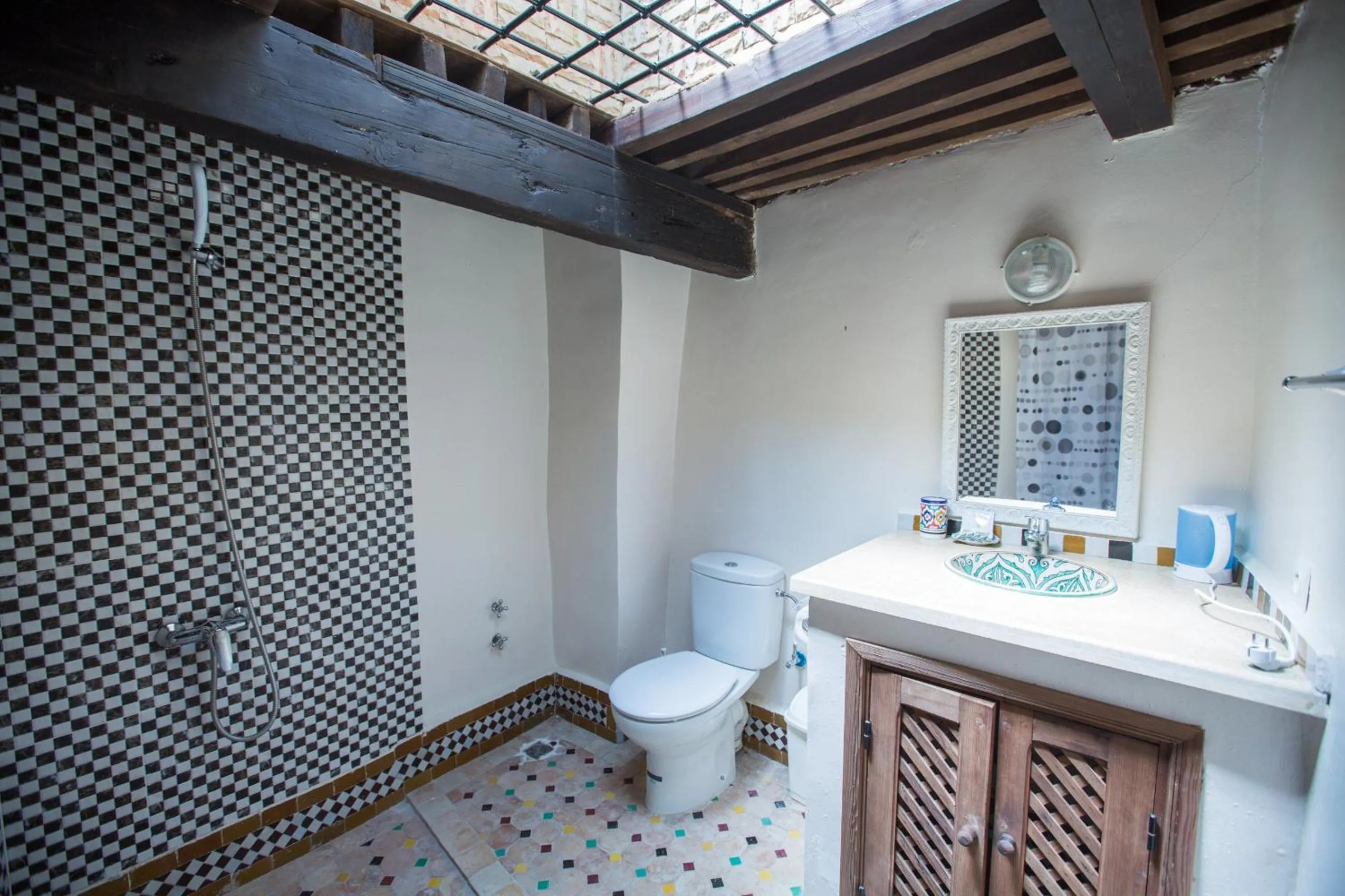 Bathroom in Riad Zina Fes - Elegance in the Heart of Fes