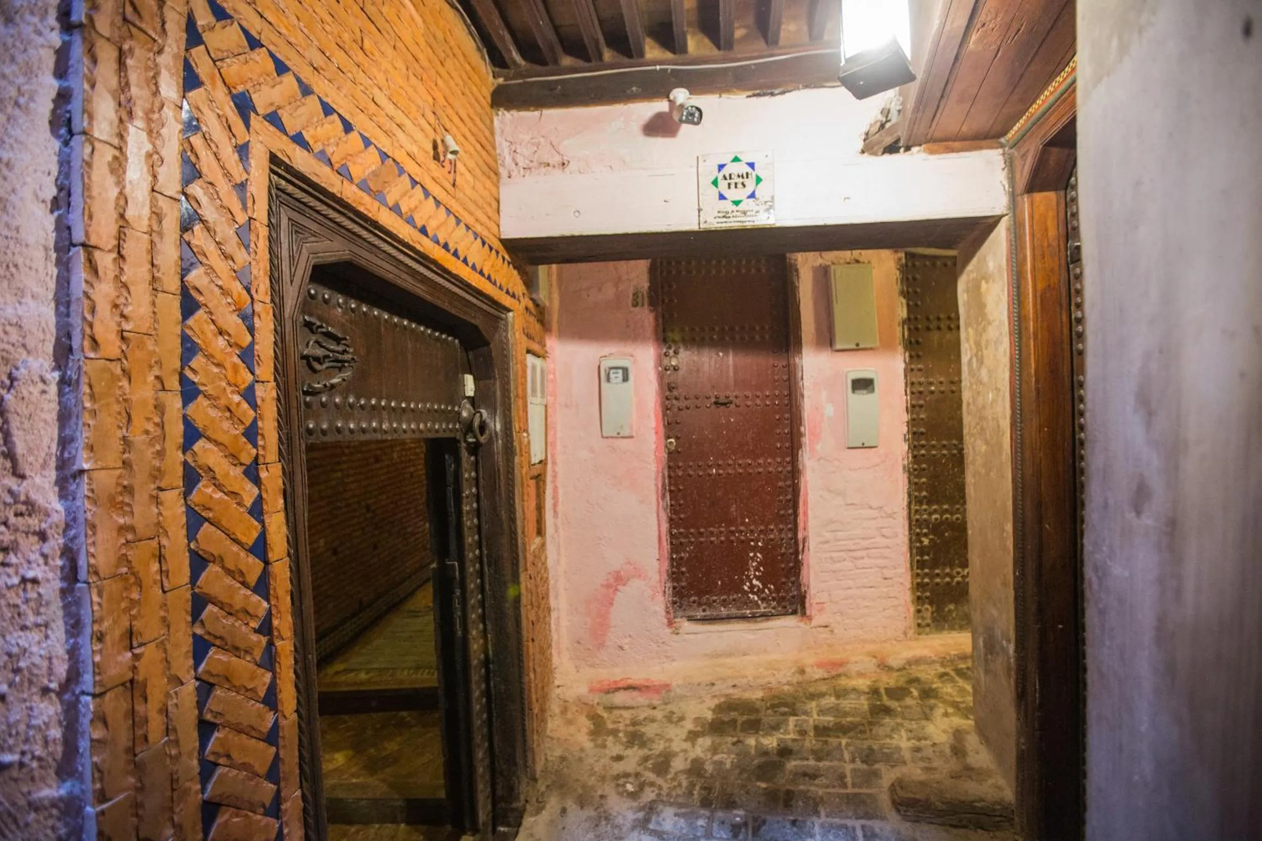 Facade/entrance in Riad Zina Fes - Elegance in the Heart of Fes