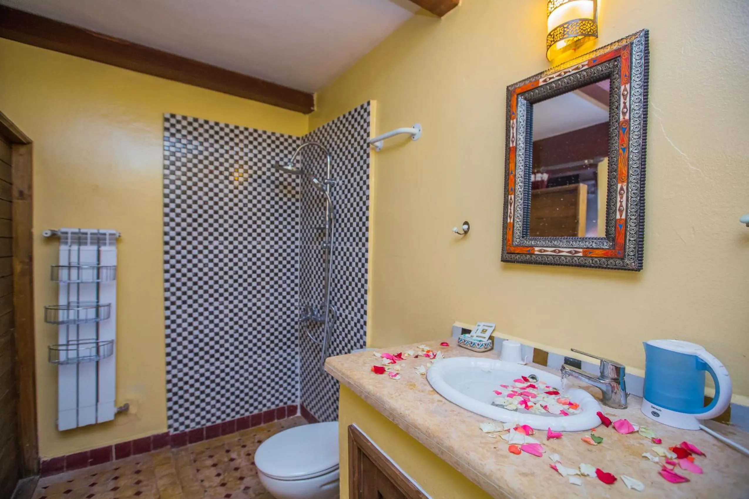 Bathroom in Riad Zina Fes - Elegance in the Heart of Fes
