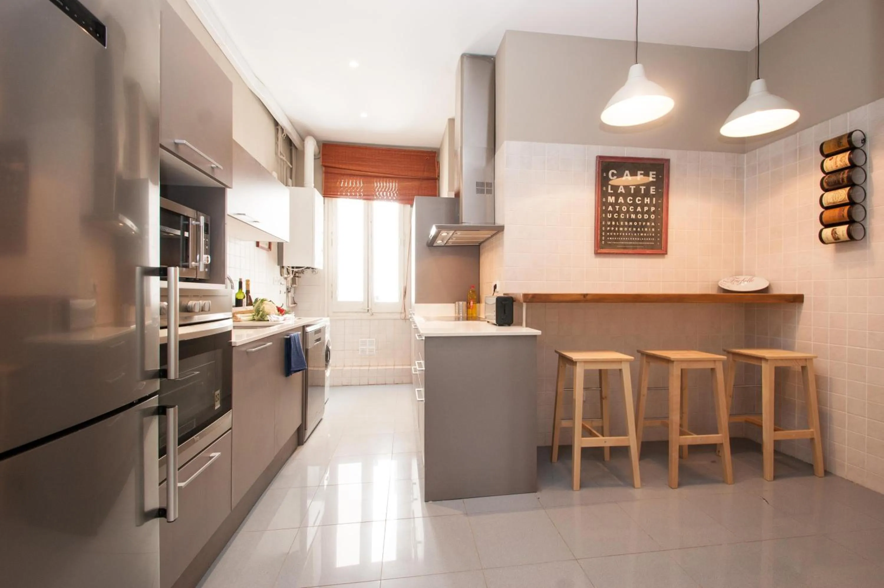 Kitchen or kitchenette in BCN Apartments 41