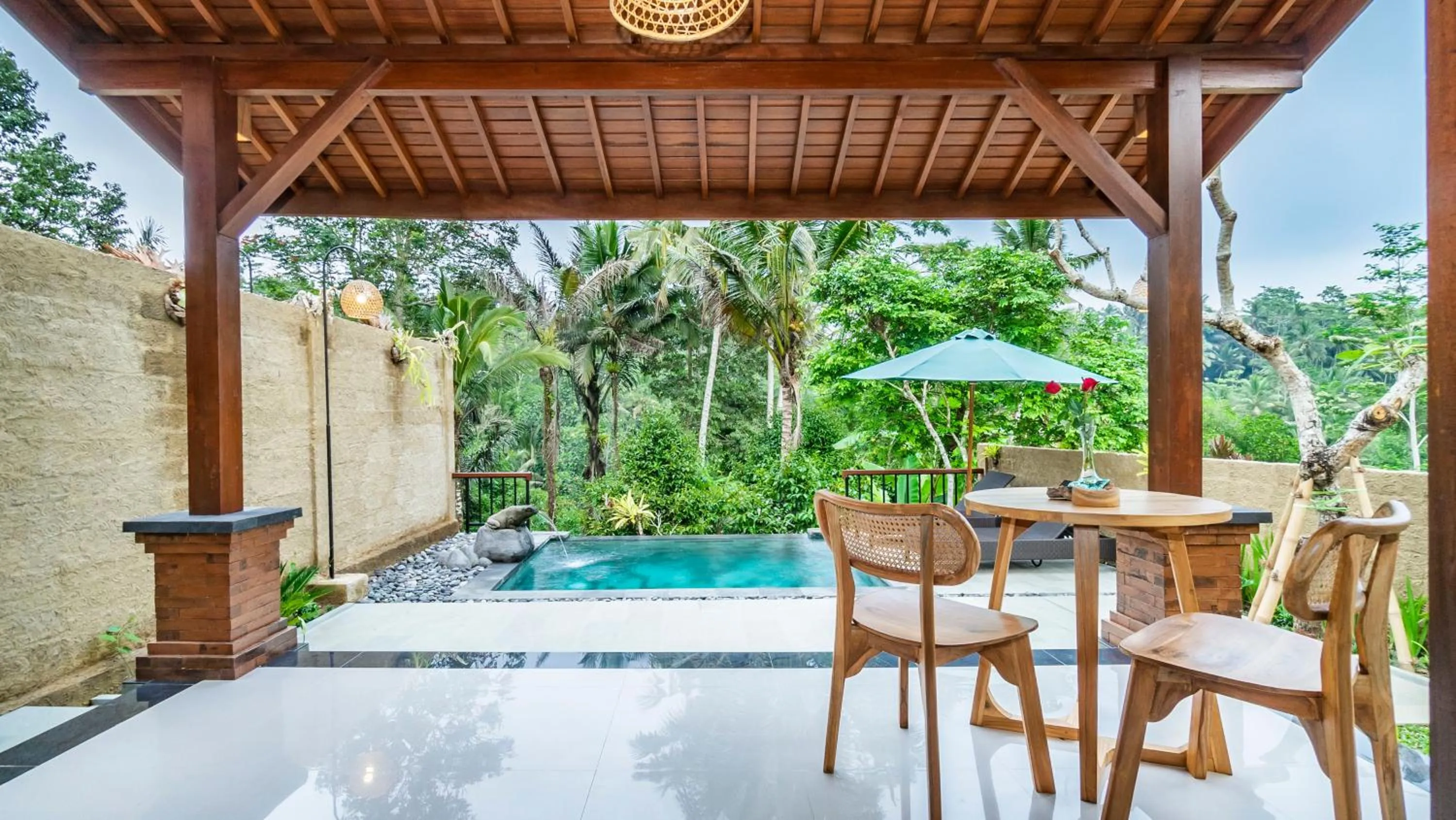 Garden in Uma Kakul Villas