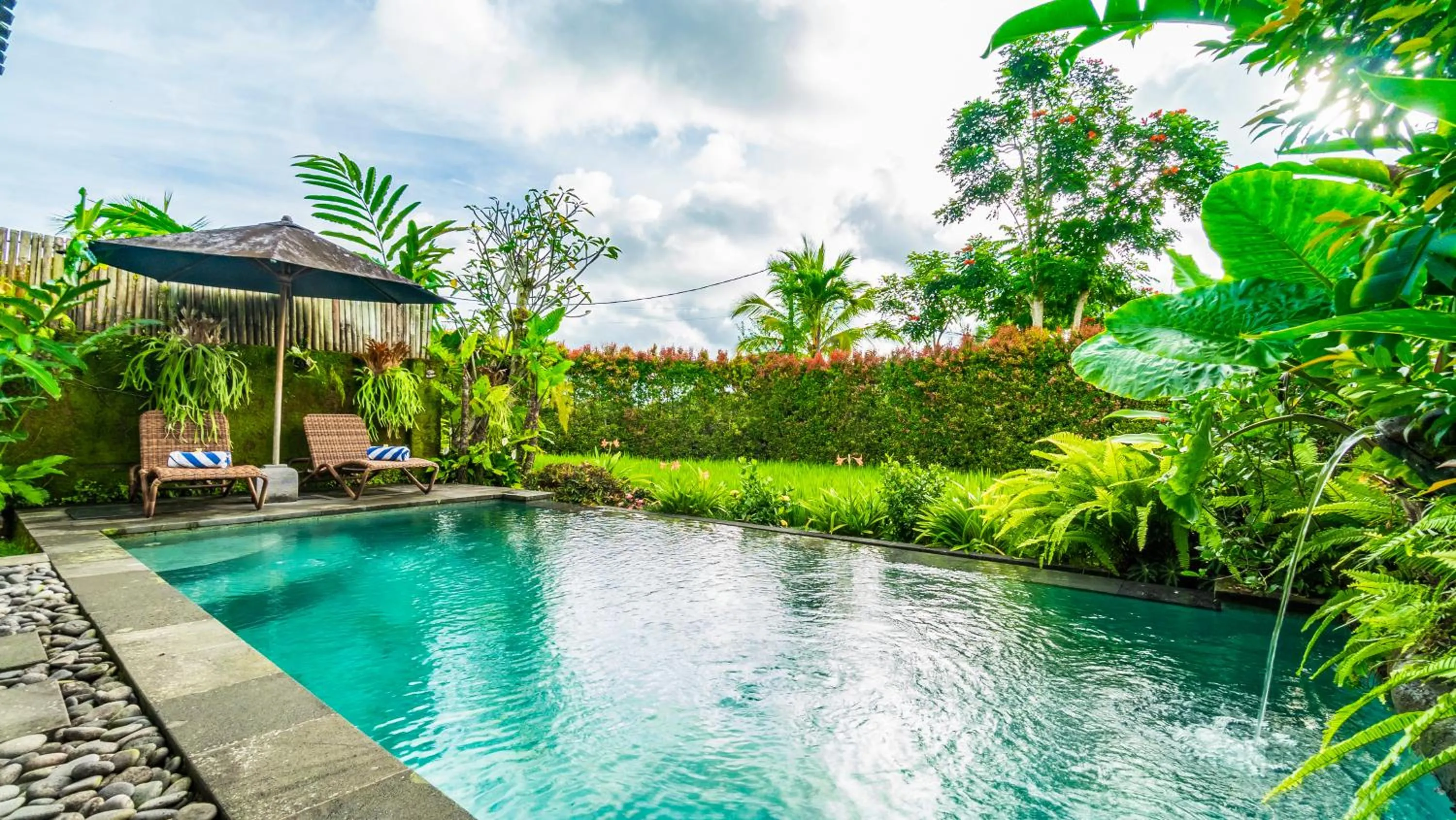 Natural landscape in Uma Kakul Villas