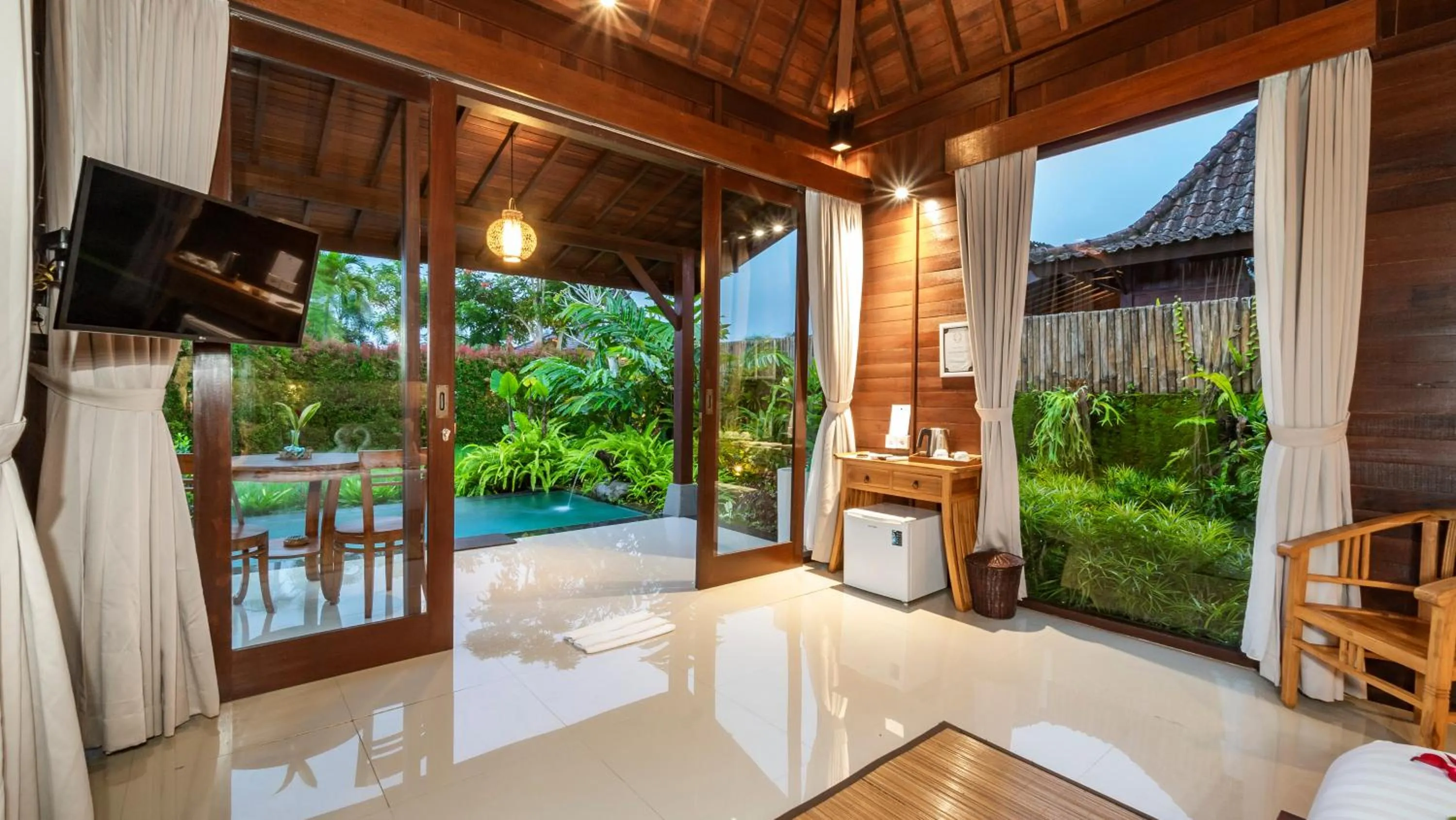 Natural landscape in Uma Kakul Villas