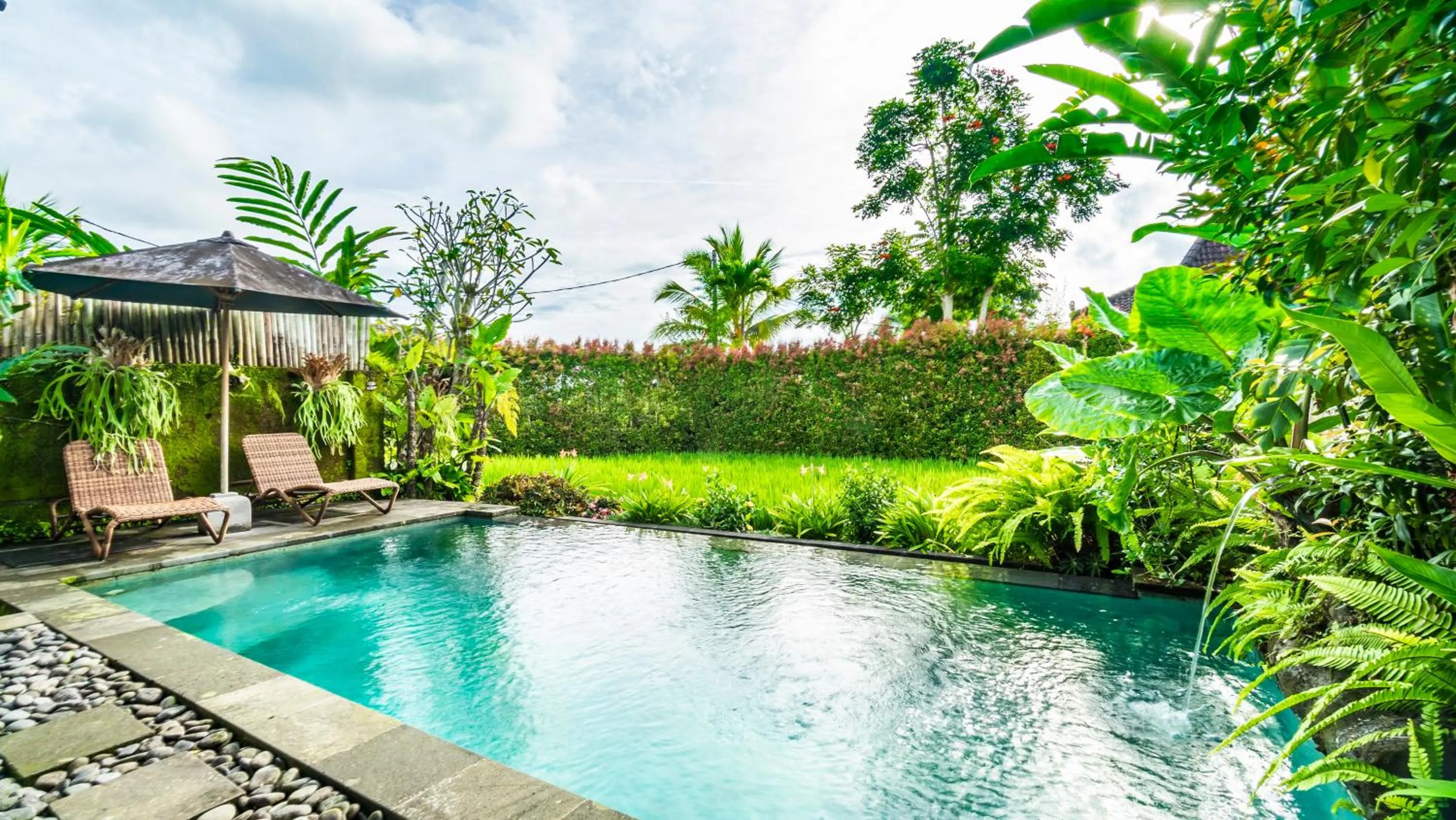 Natural landscape in Uma Kakul Villas