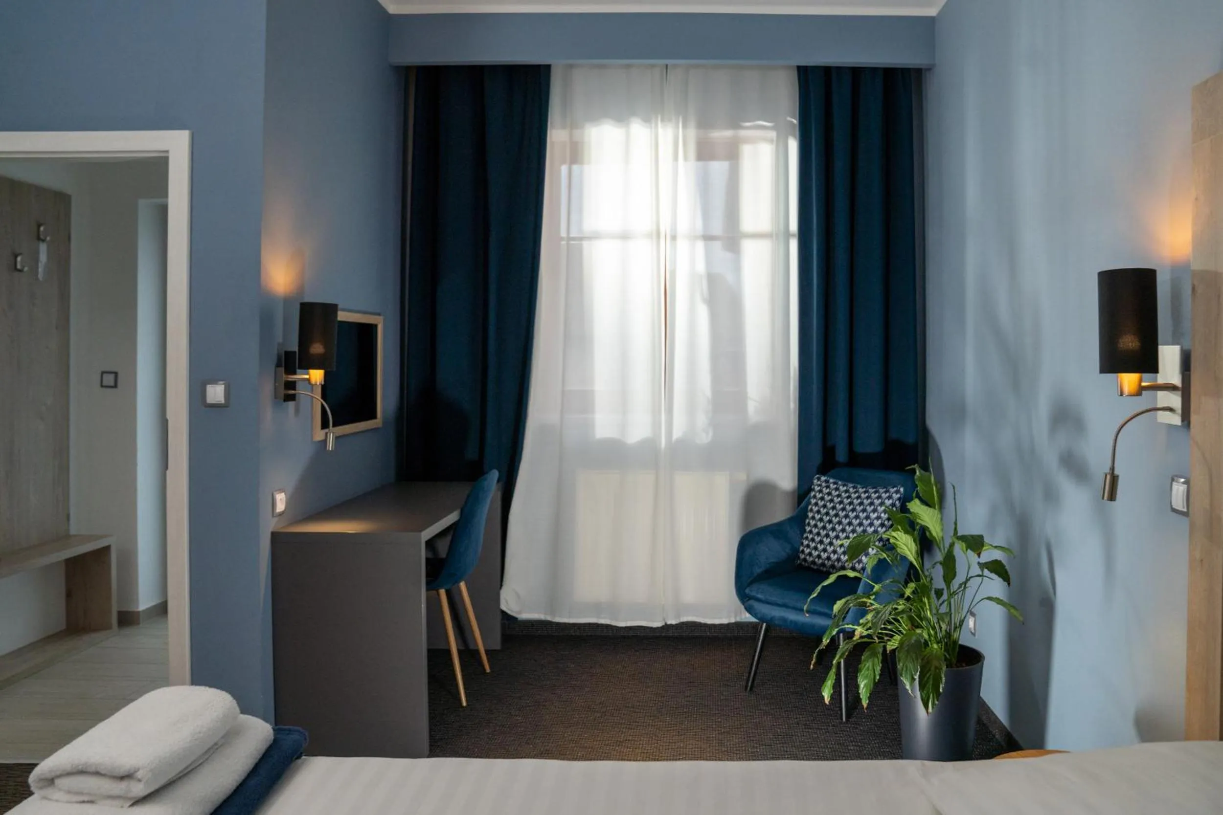 Photo of the whole room, Bed in Hotel Grunt