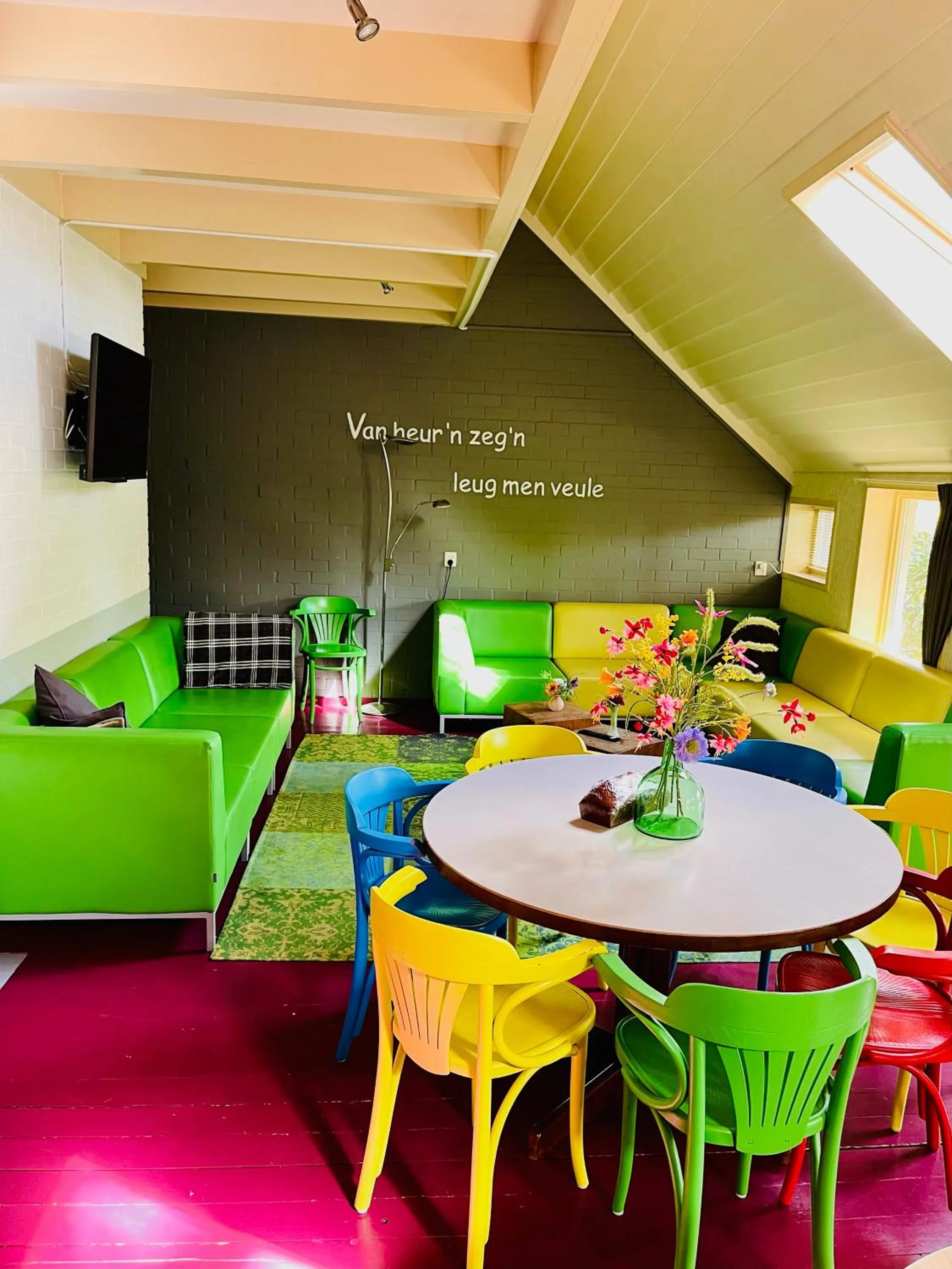 Seating area in De Veurdeale