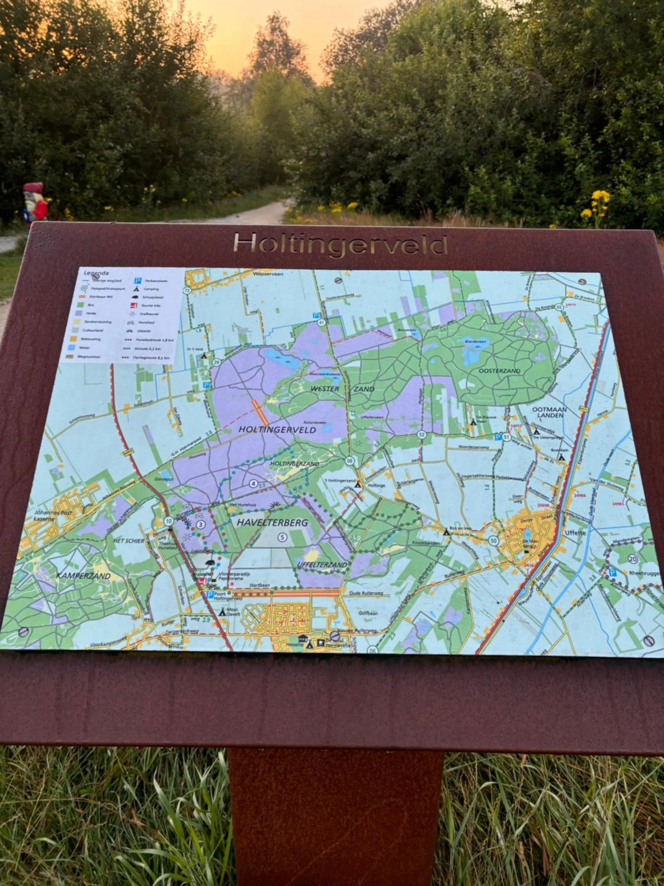 Natural landscape in De Veurdeale