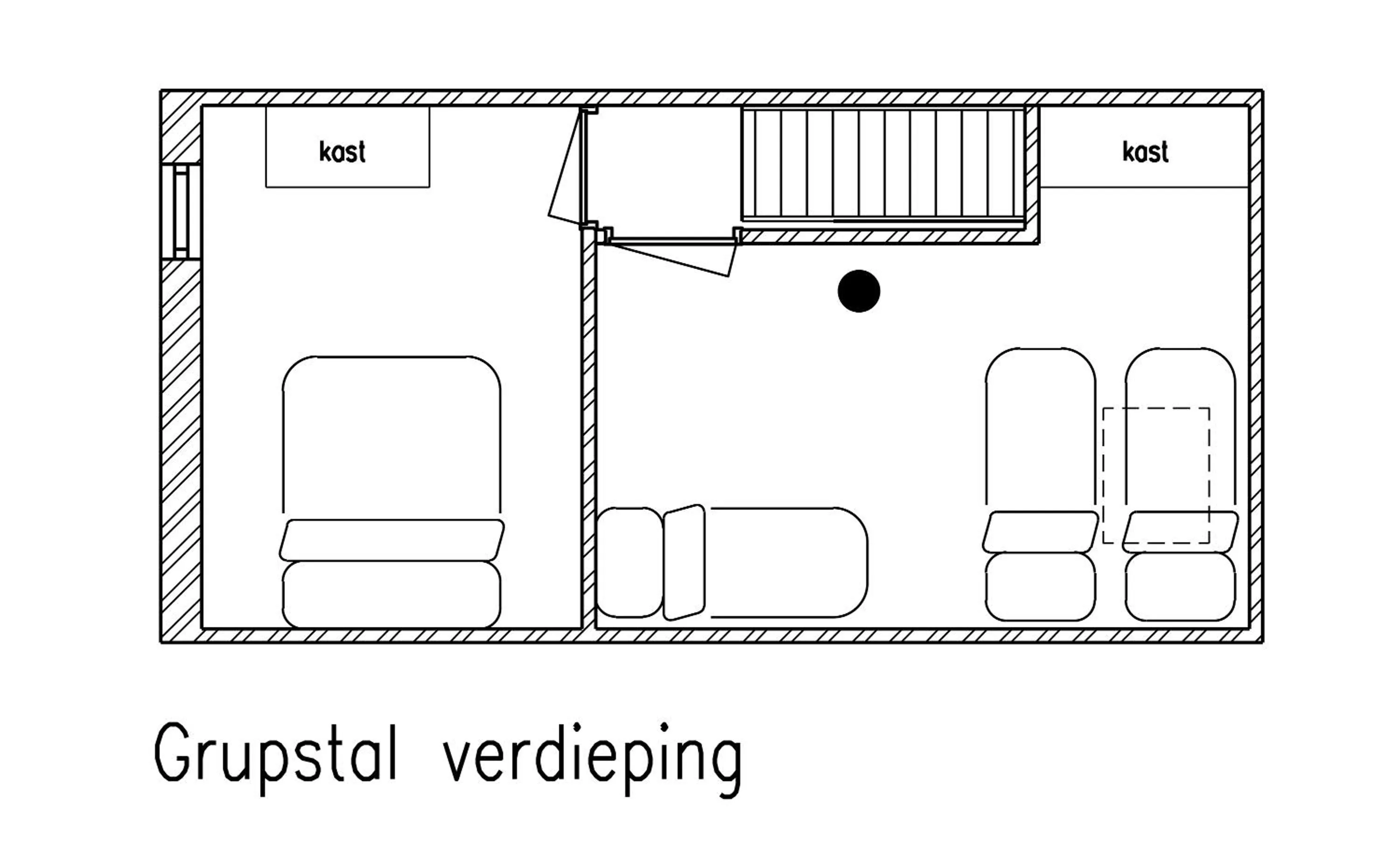 Floor plan in De Veurdeale