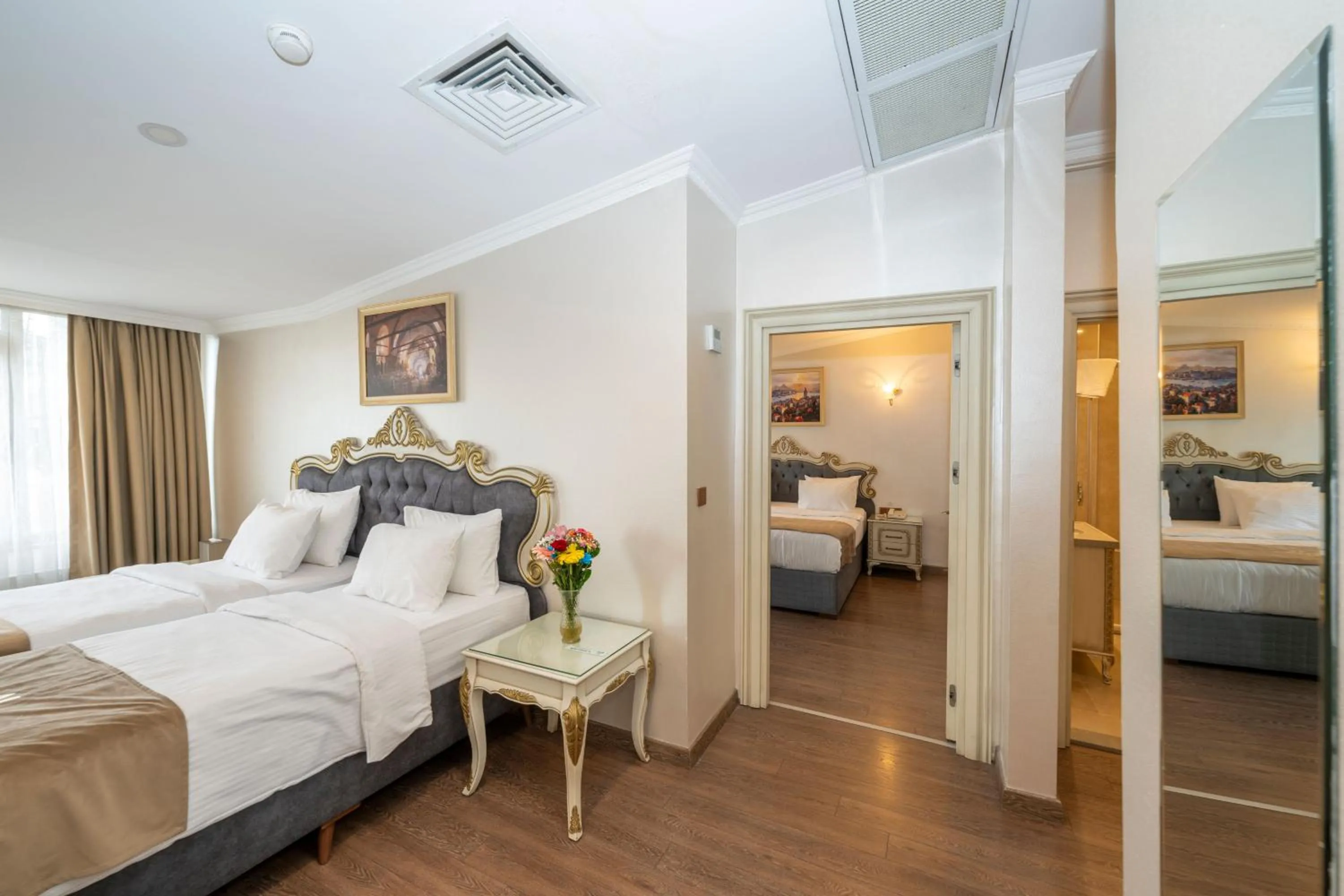 Bed in Almadina Hotel Istanbul