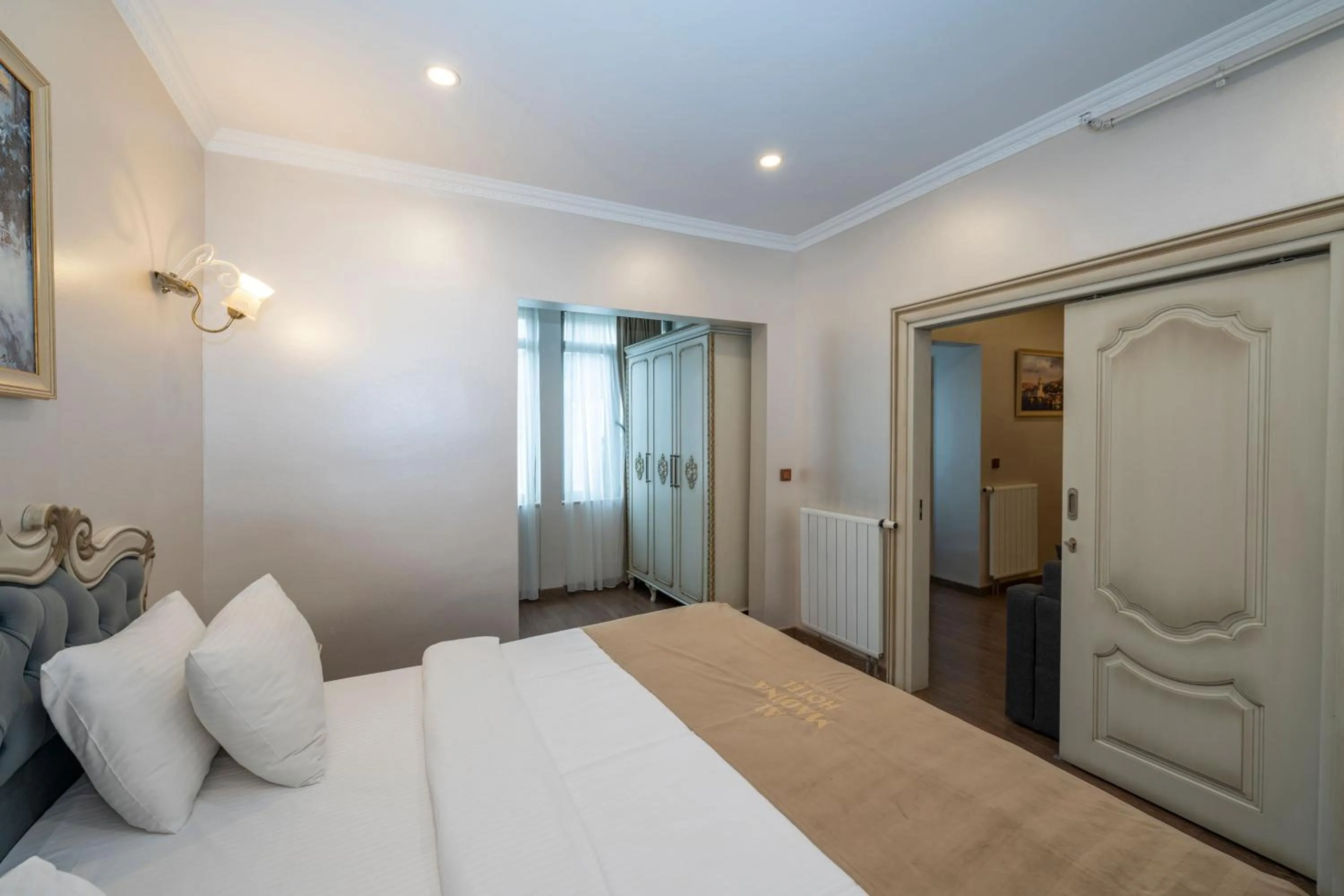 Bed in Almadina Hotel Istanbul