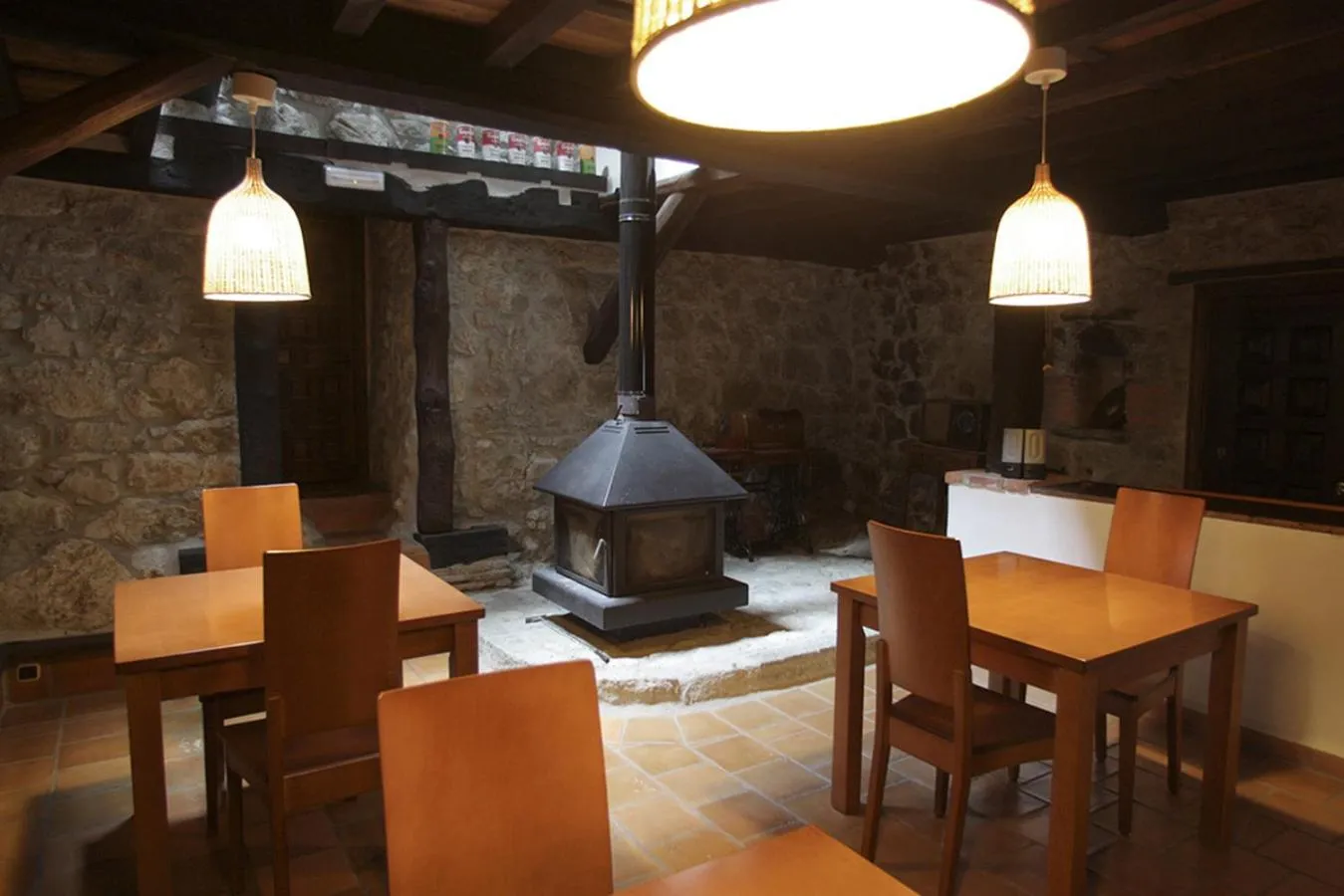 Restaurant/places to eat in Hotel Rural Llerau