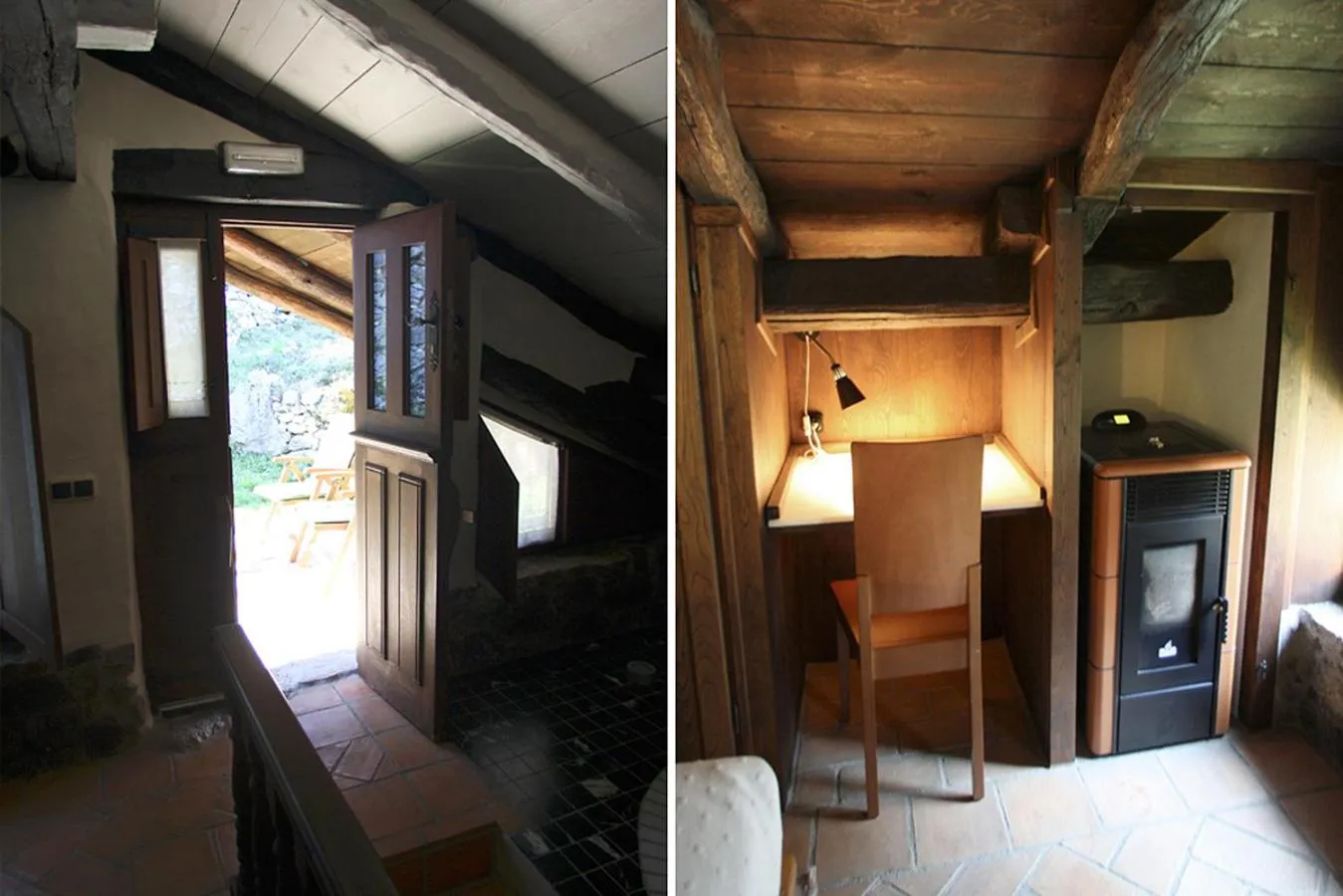 Patio in Hotel Rural Llerau