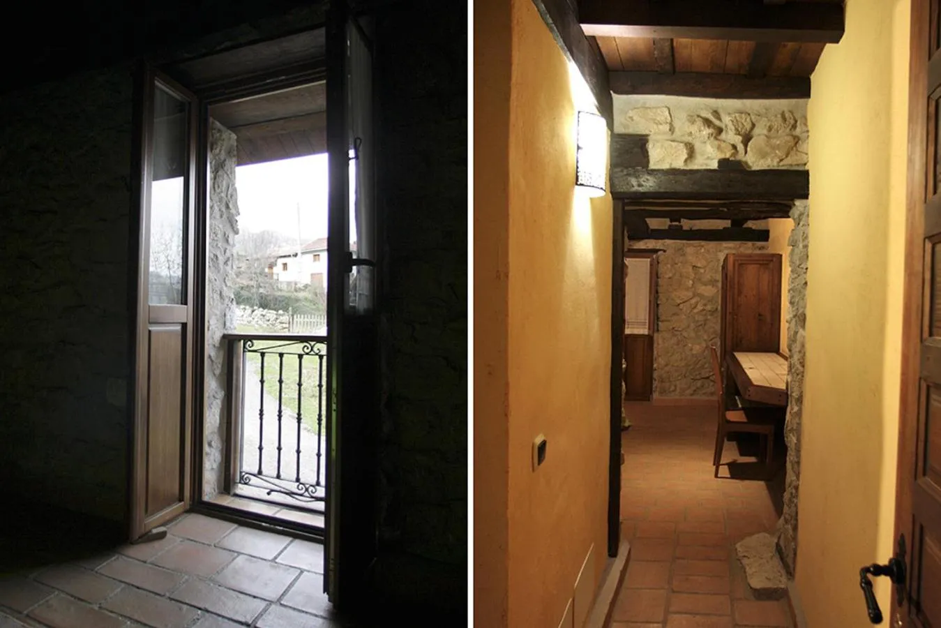 Balcony/Terrace in Hotel Rural Llerau