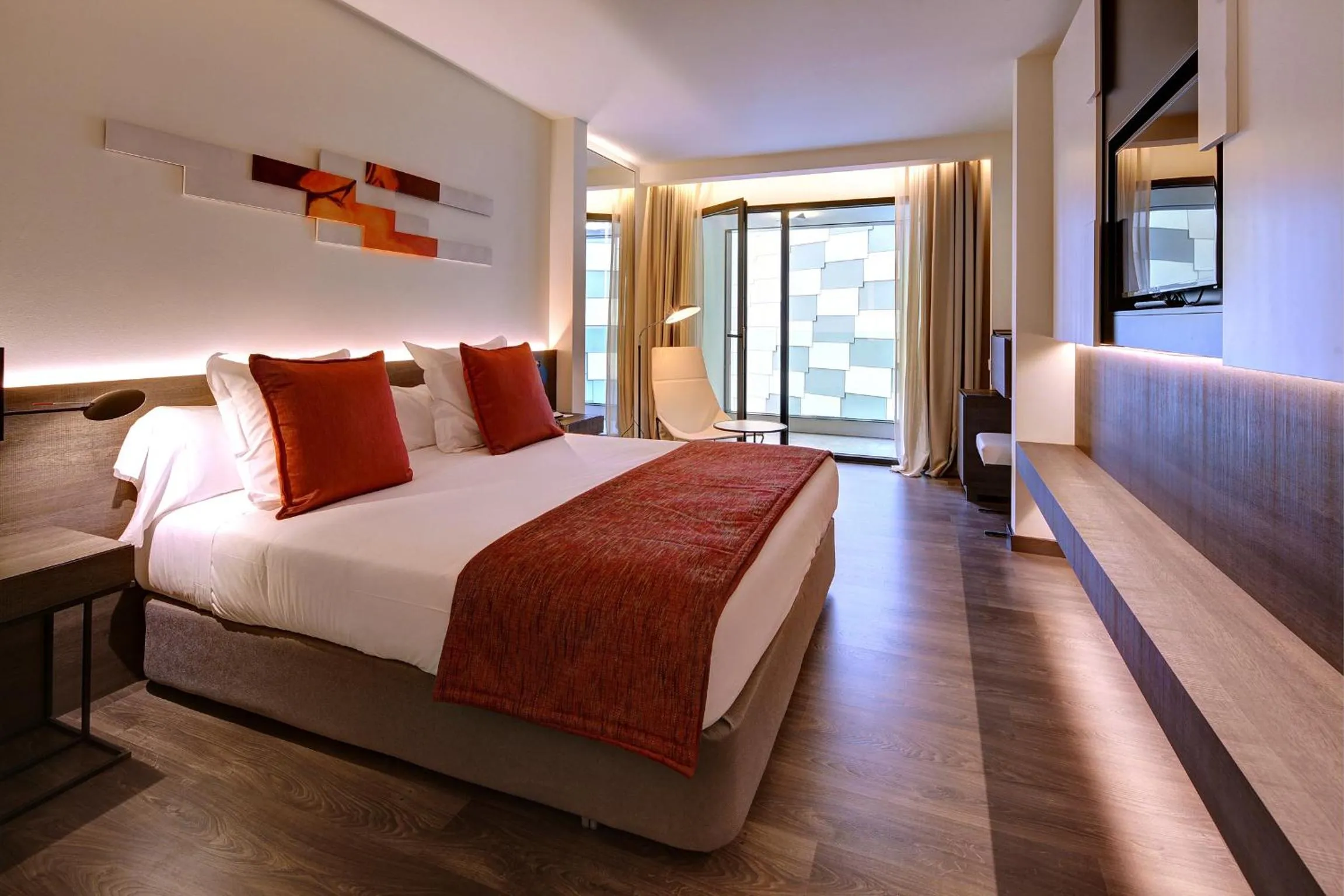 Photo of the whole room, Bed in Olivia Balmes Hotel