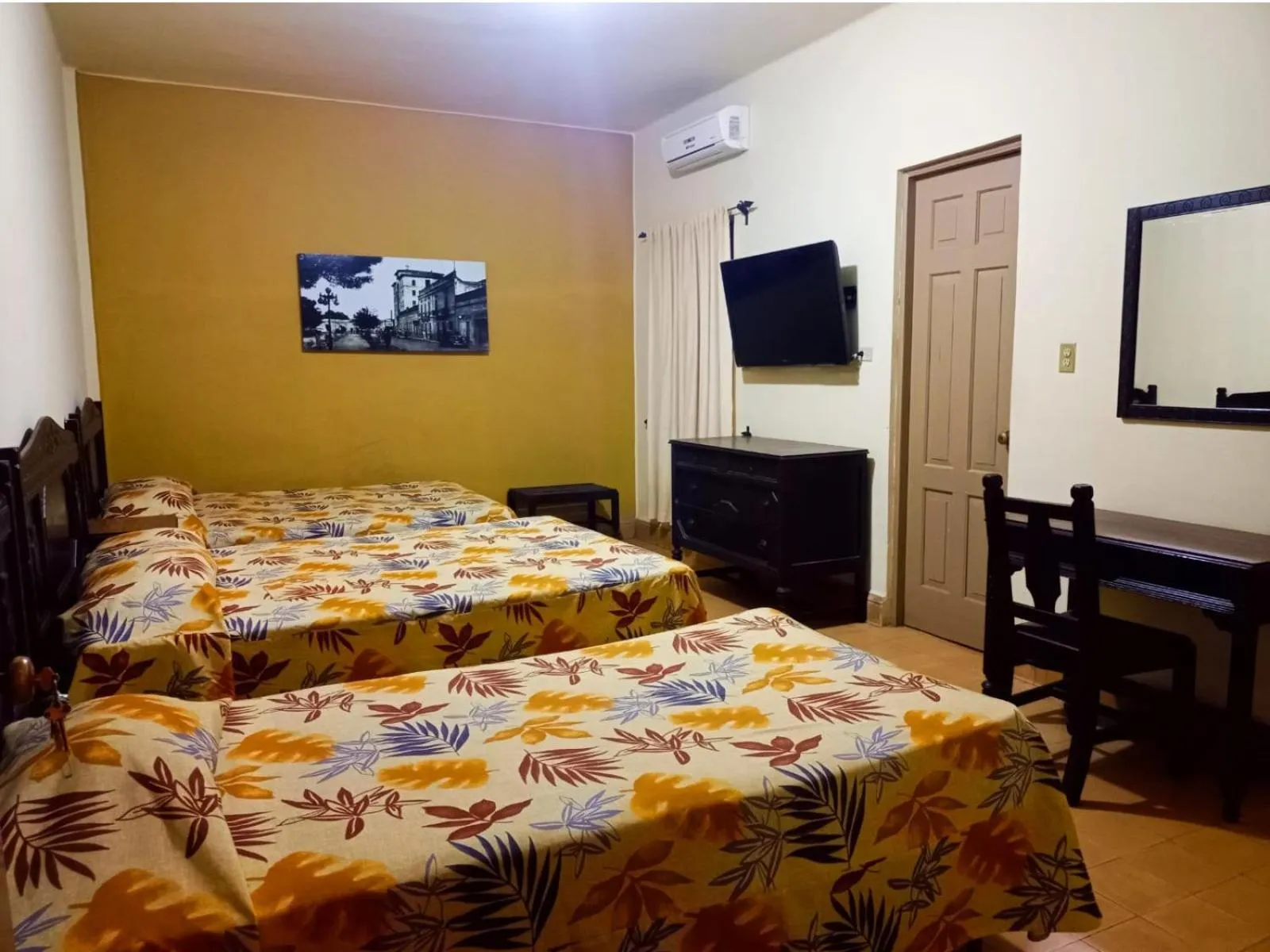 Bed in Hotel Los Monteros