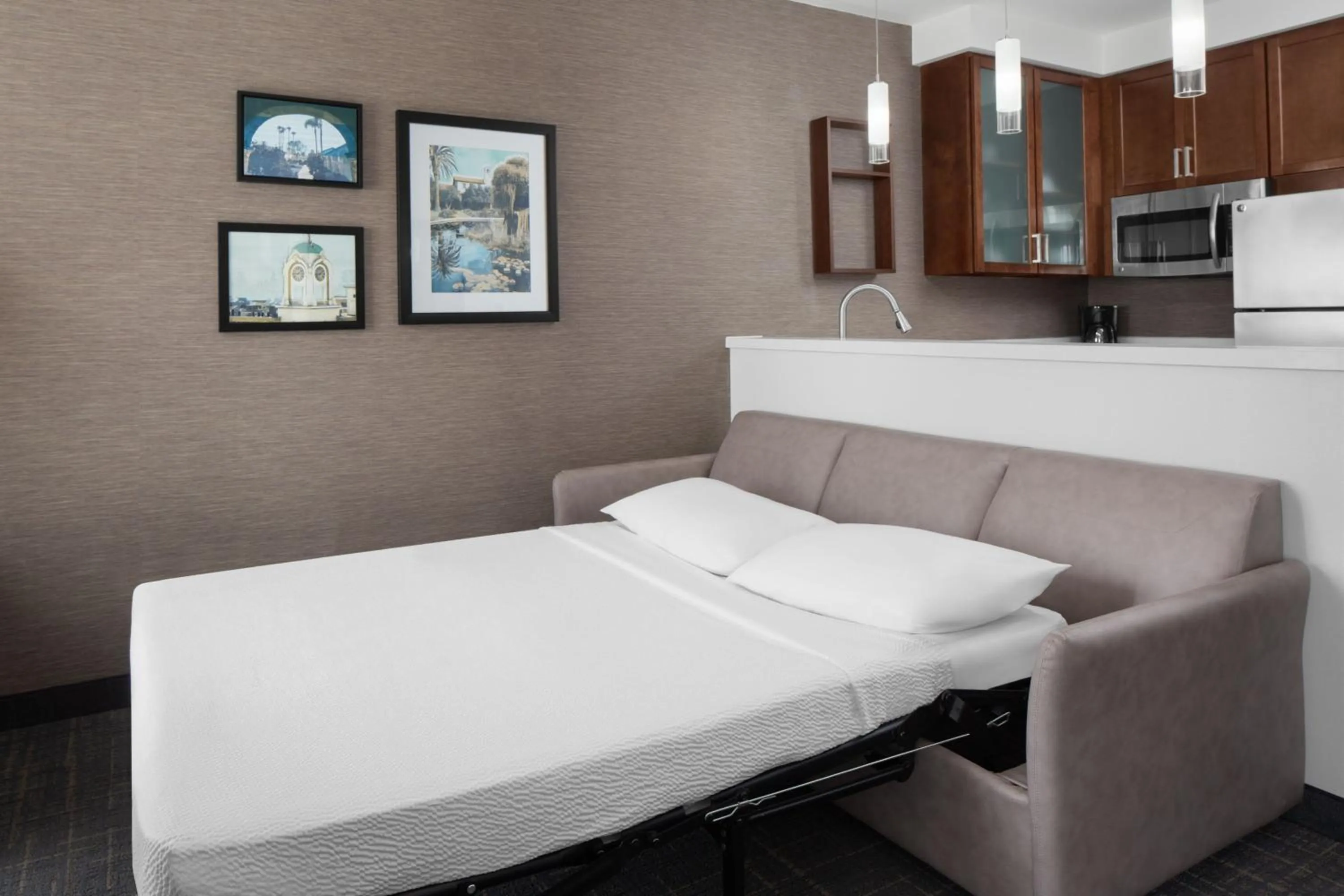 Photo of the whole room, Bed in Residence Inn by Marriott Tustin Orange County