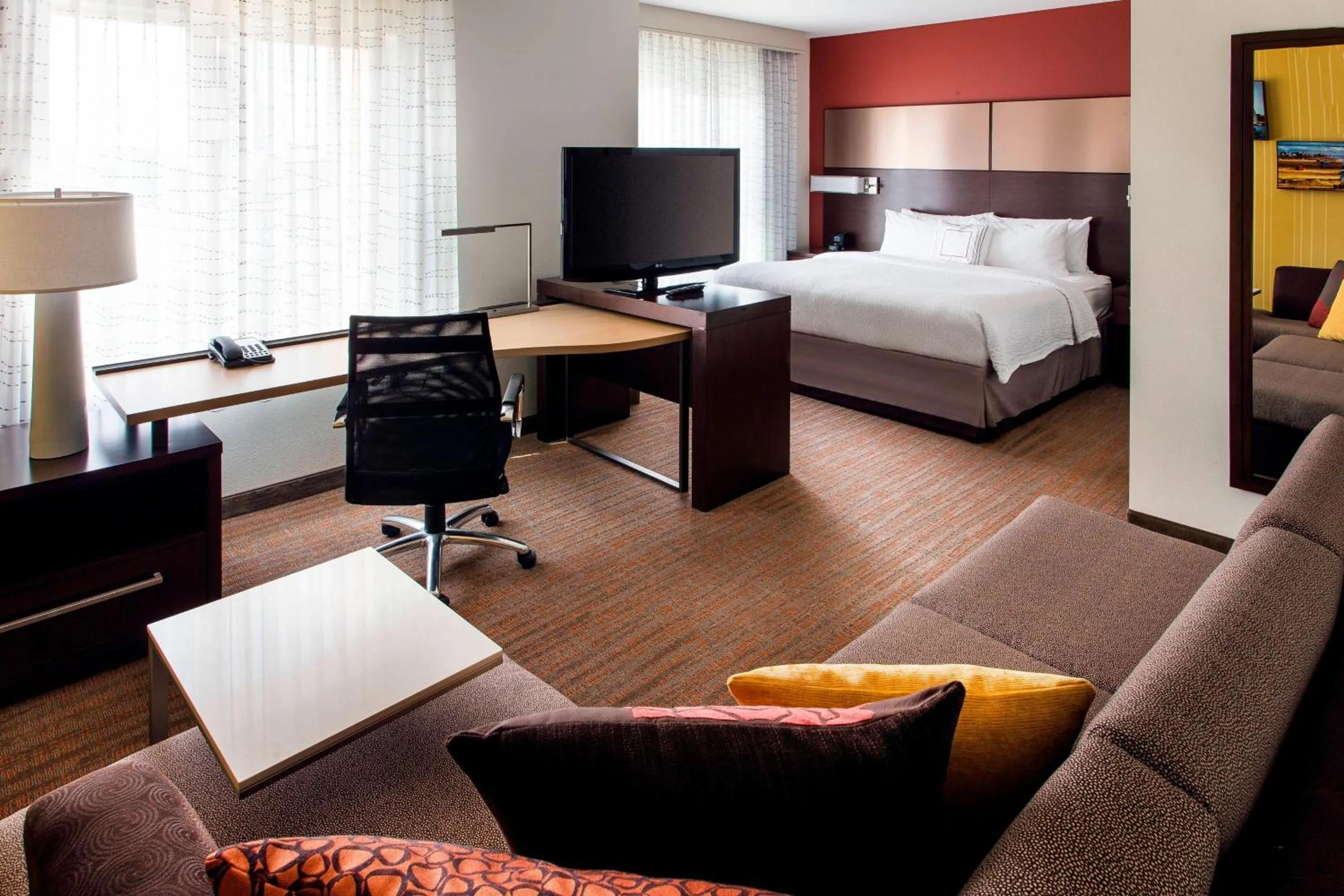 Photo of the whole room, Bed in Residence Inn by Marriott Tustin Orange County