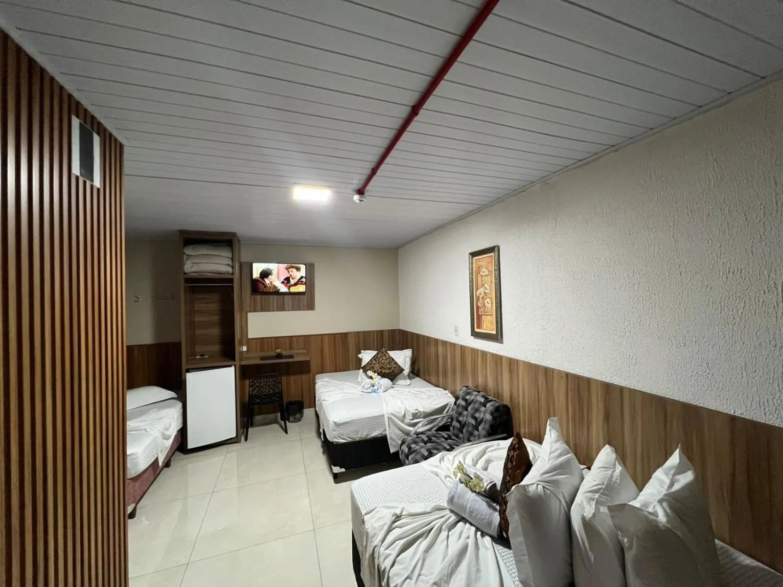 Bed in Pousada Rota das Praias