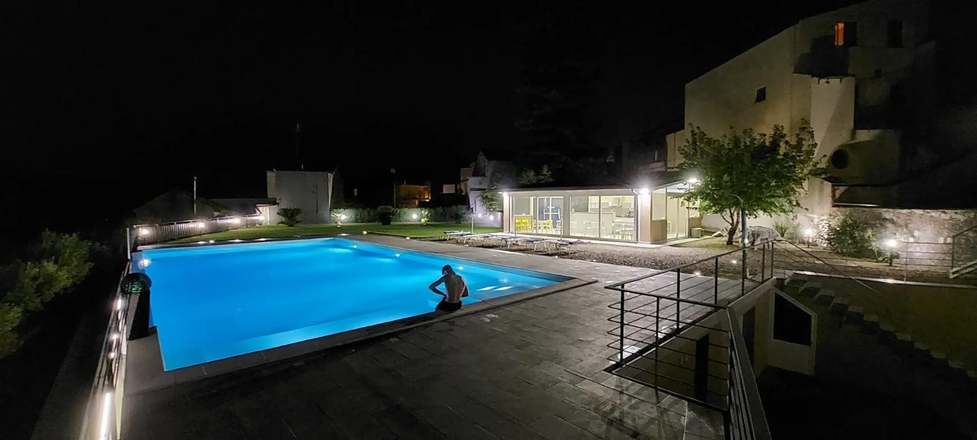 Pool view in Mauro Home Bed and Relax