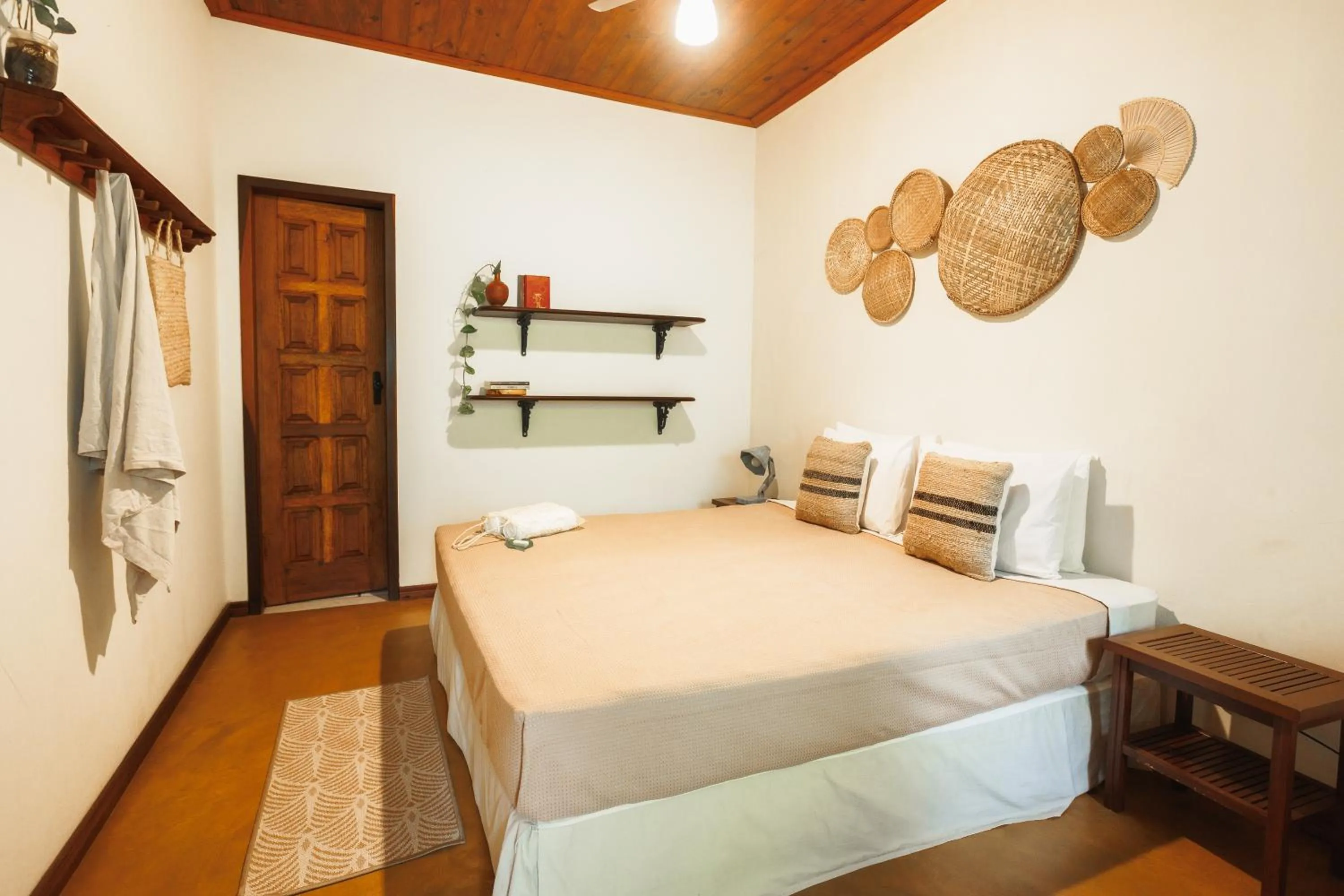 Bed in Pousada Pouso da Maré