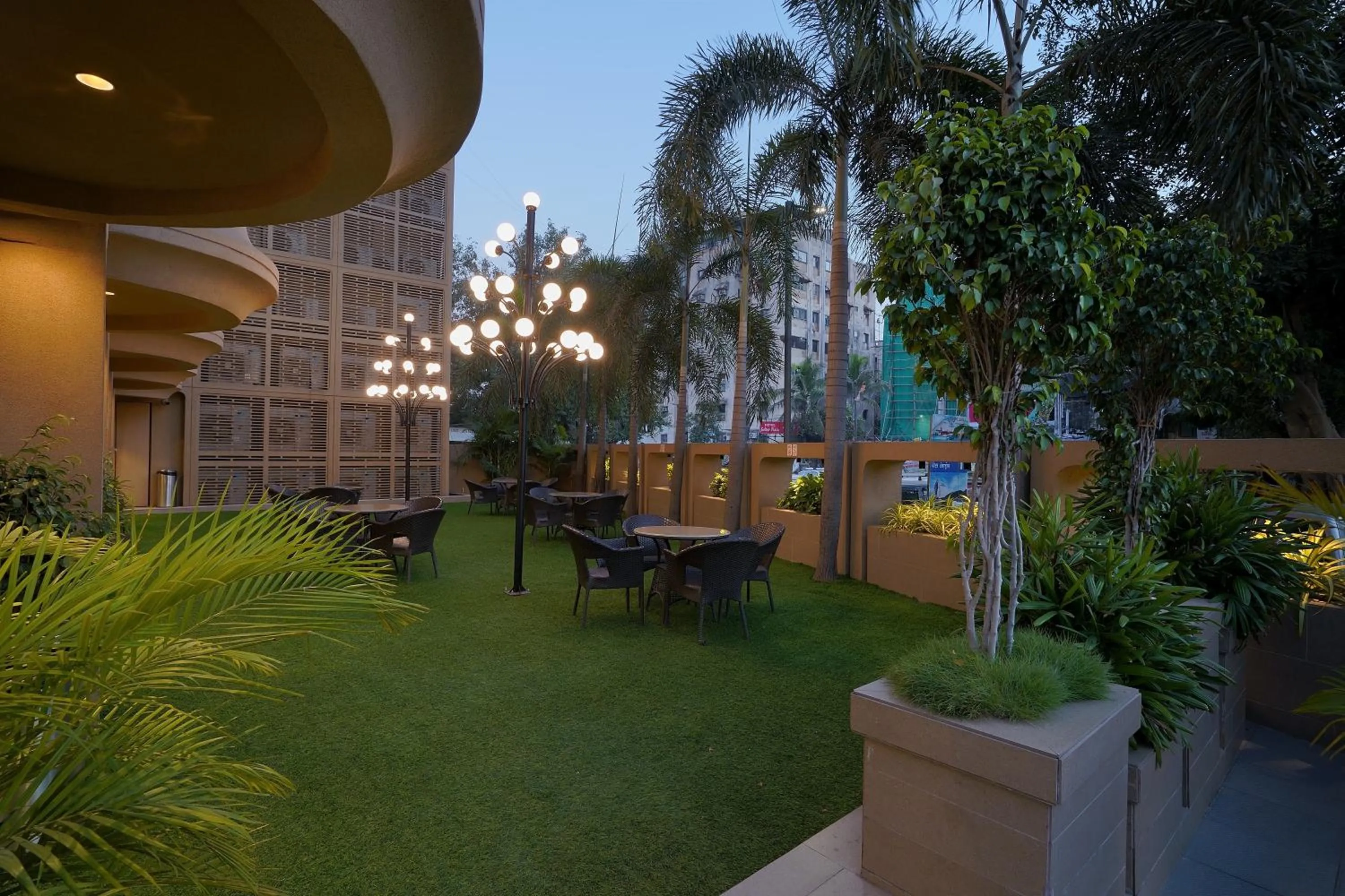 Garden in Artilla Inn