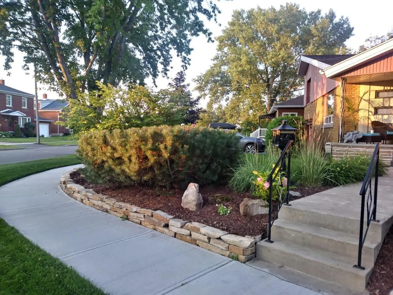 Natural landscape in Gîte Chez Baza