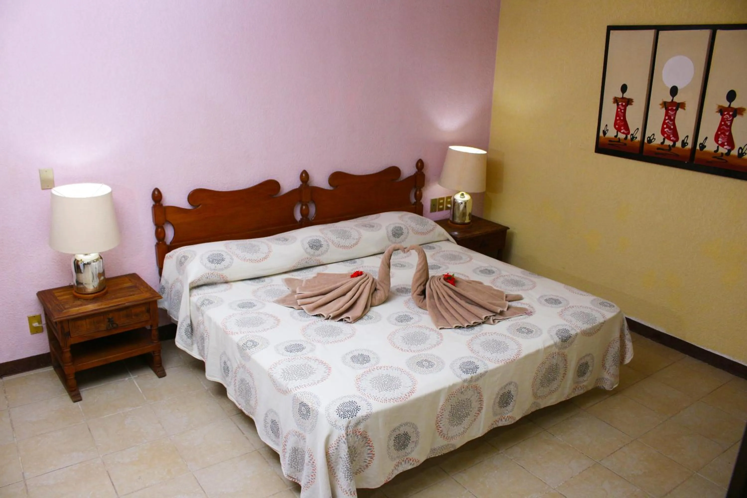 Bedroom in Hotel SPA Taninul