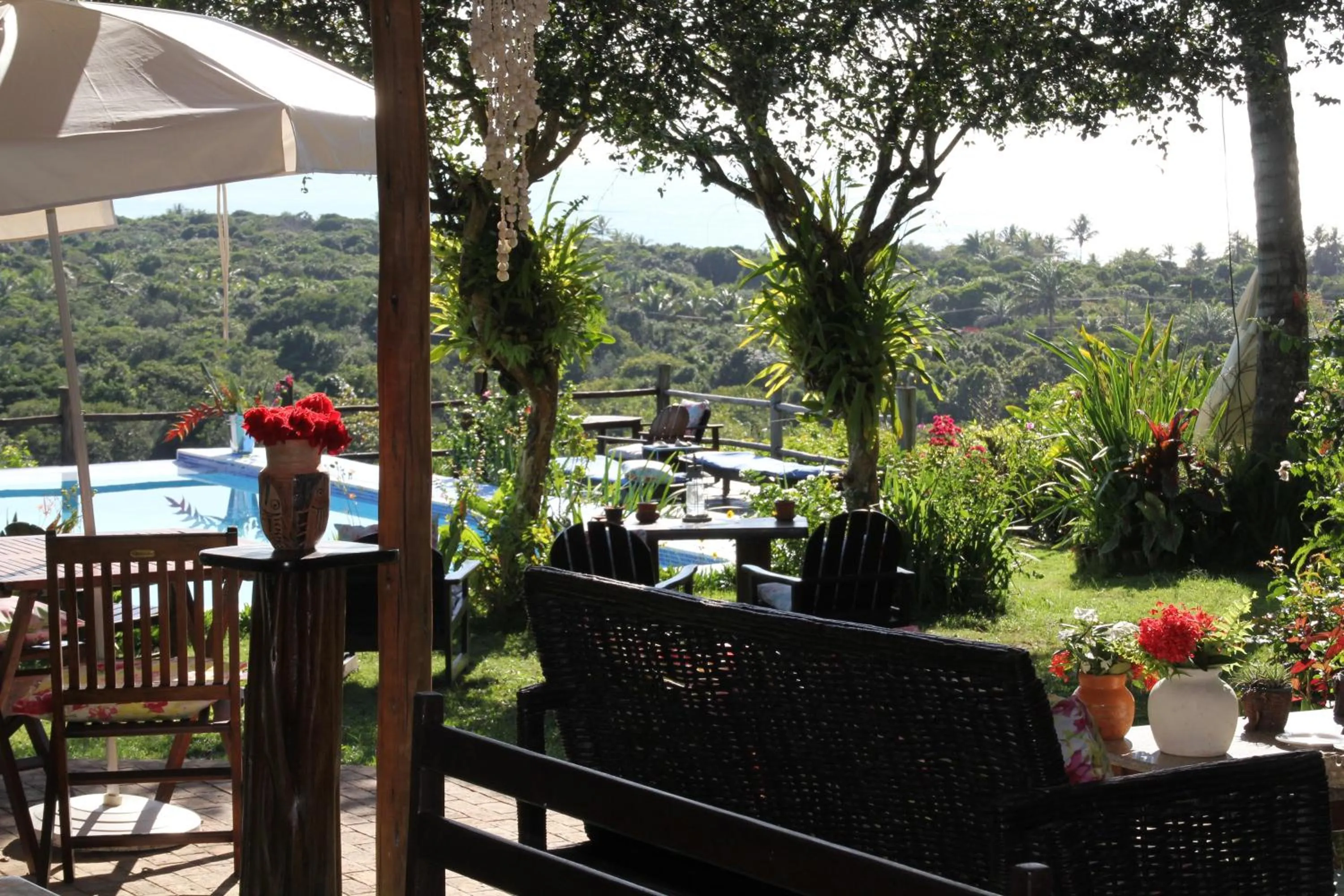 Dining area in Pousada Mar à Vista