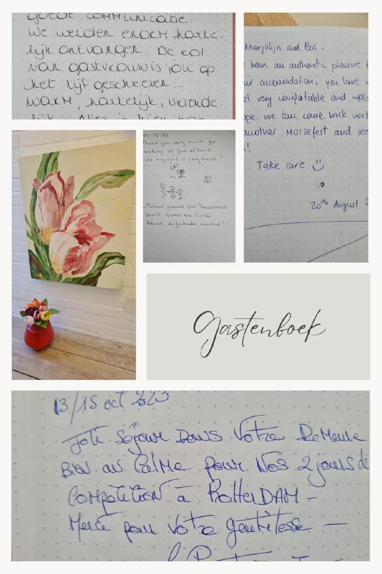 Text overlay in Bed & Breakfast de Koepeltjes