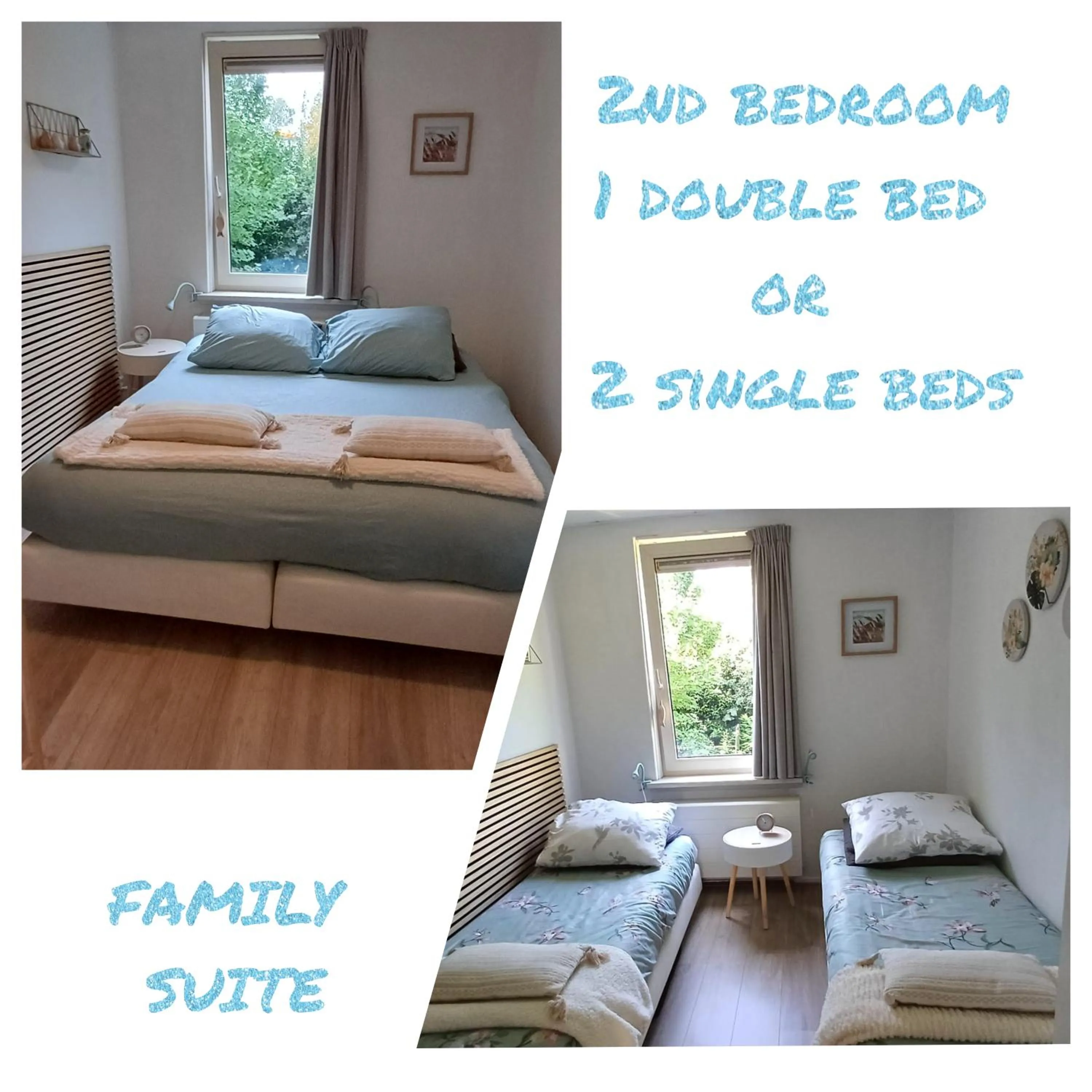 Bed in Bed & Breakfast de Koepeltjes