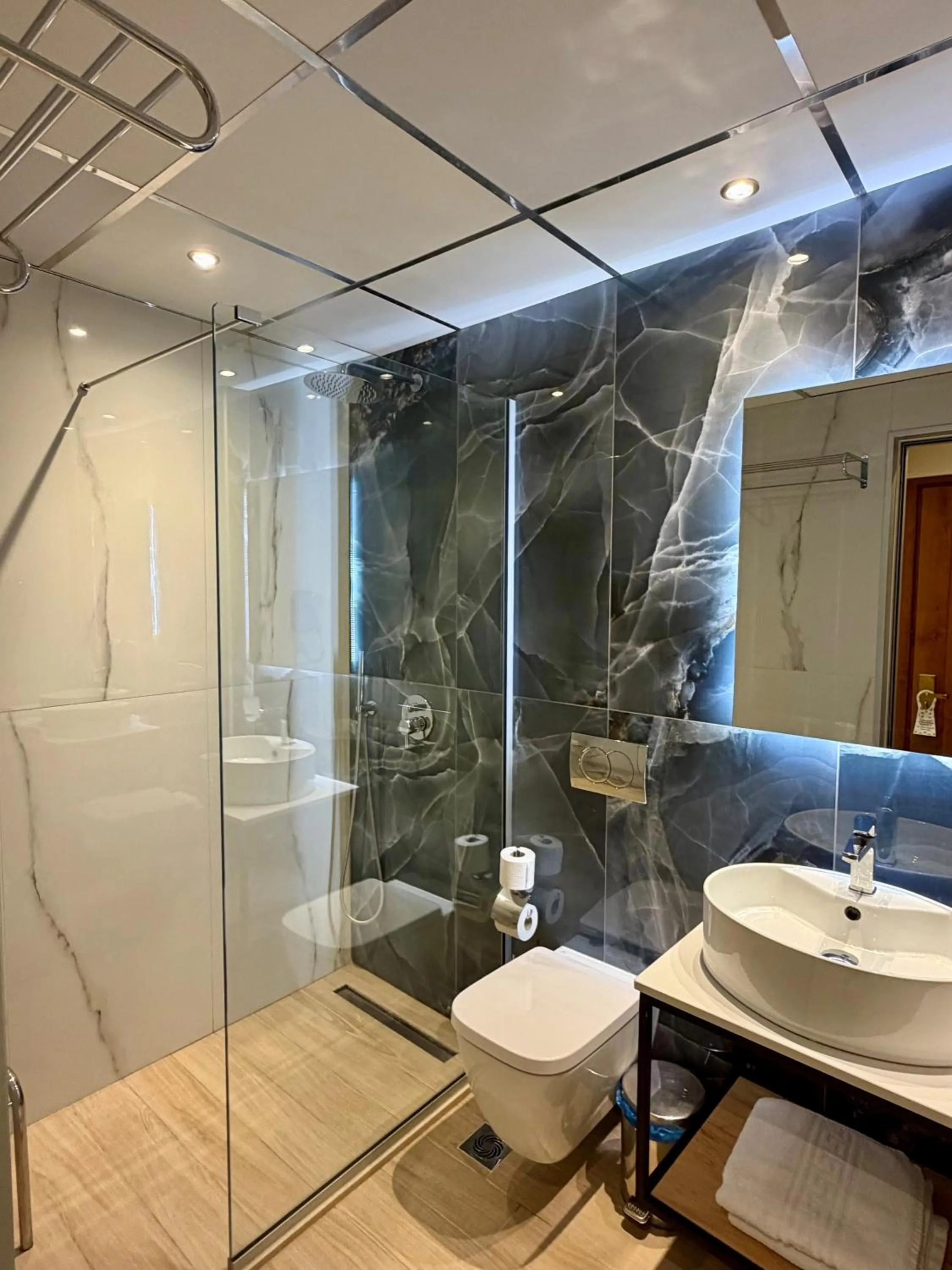 Bathroom in Olympic Hotel