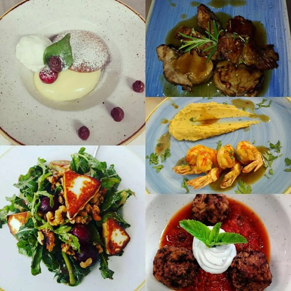 Food and drinks in Olympic Hotel