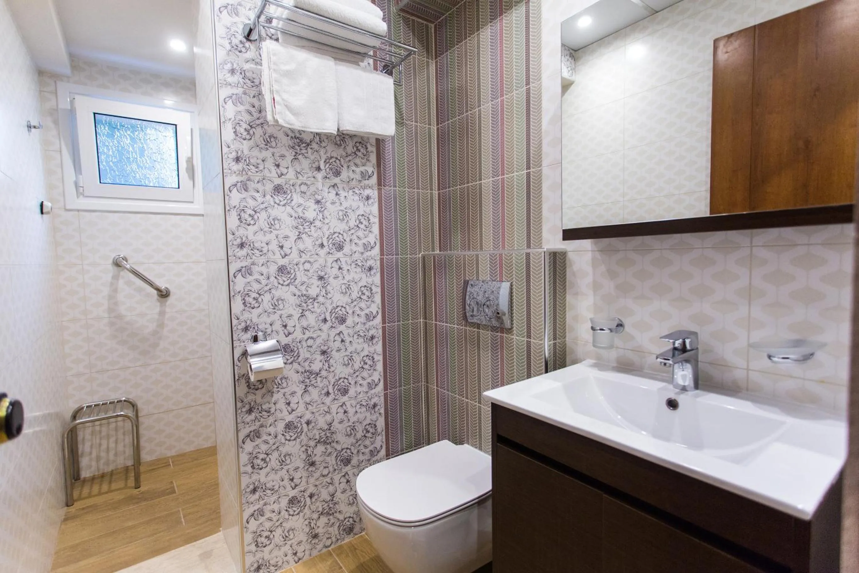 Bathroom in Olympic Hotel