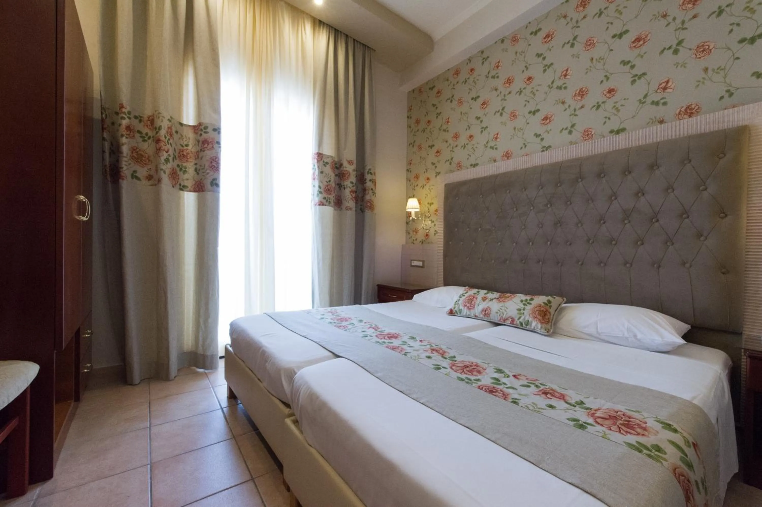 Bed in Olympic Hotel