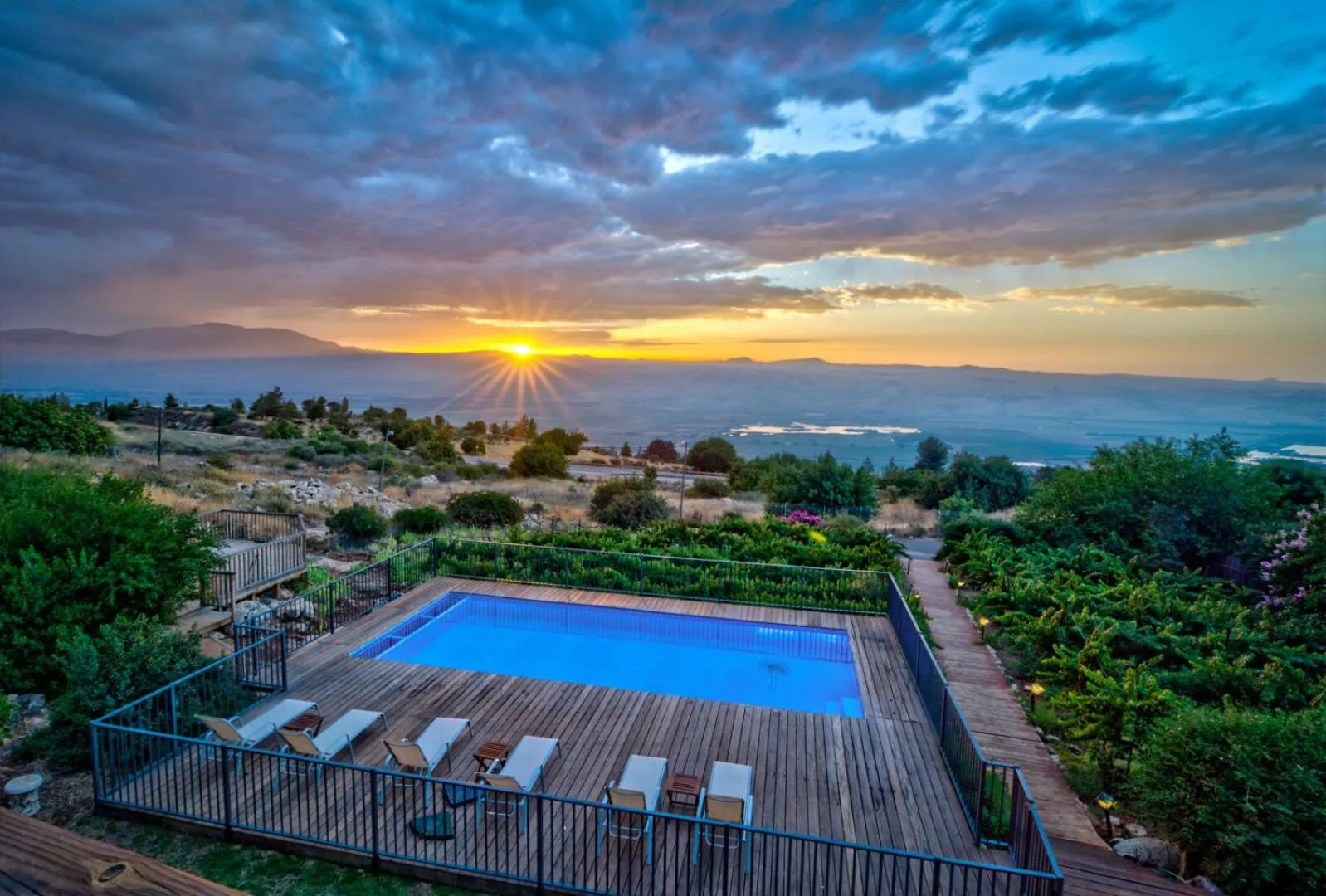 Swimming pool in Vibe Naftali Estate