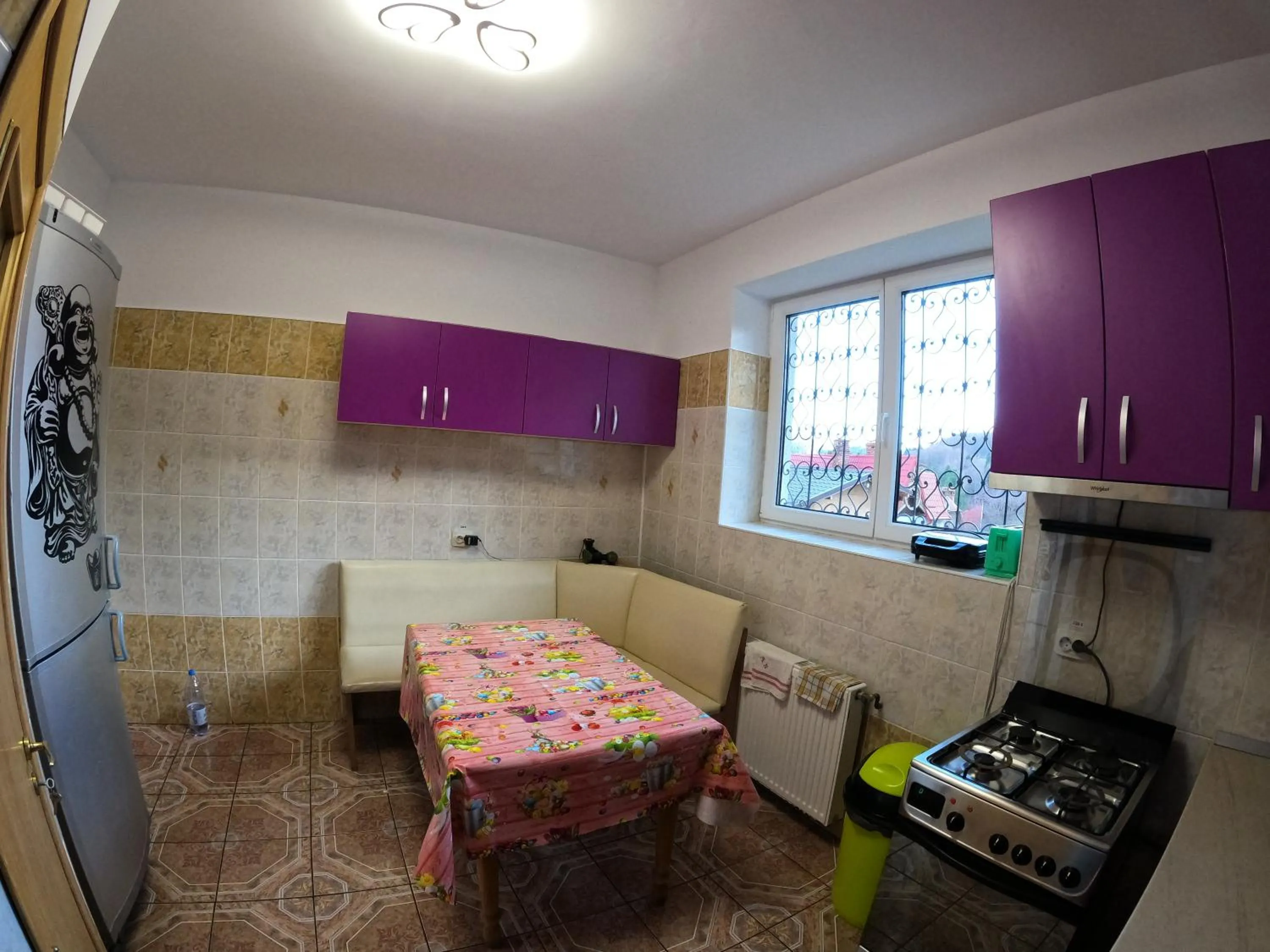 Communal kitchen in Casa Ana