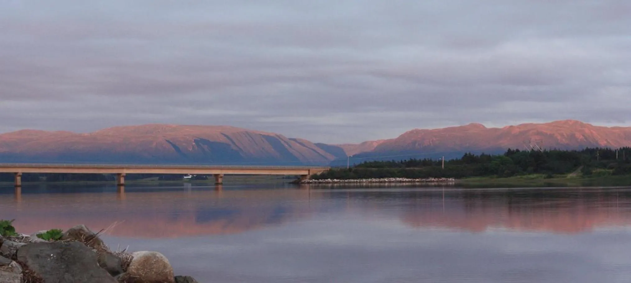 Natural landscape in Codroy Valley Cottage Country
