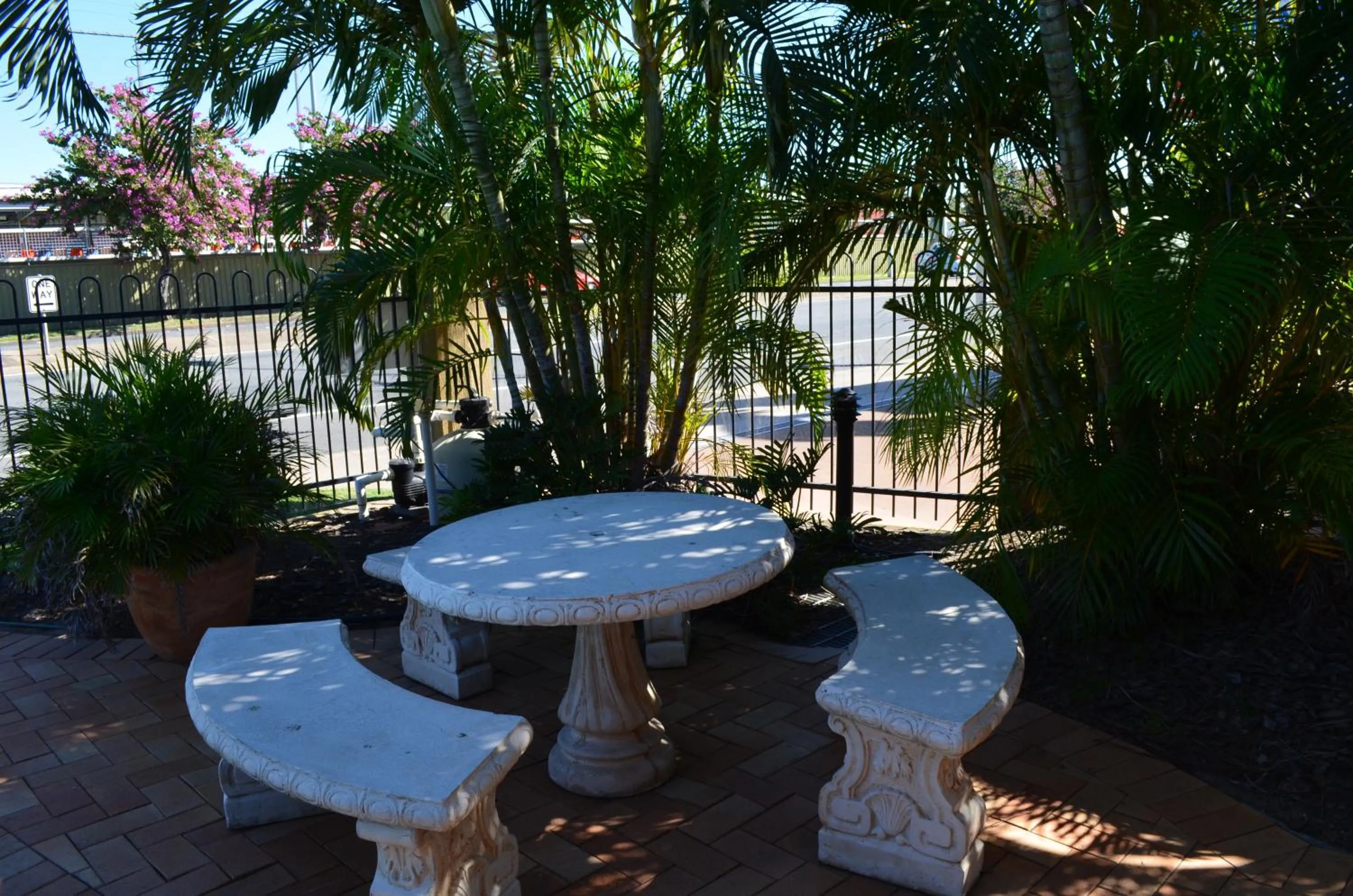 Garden in Rockhampton Palms Motor Inn