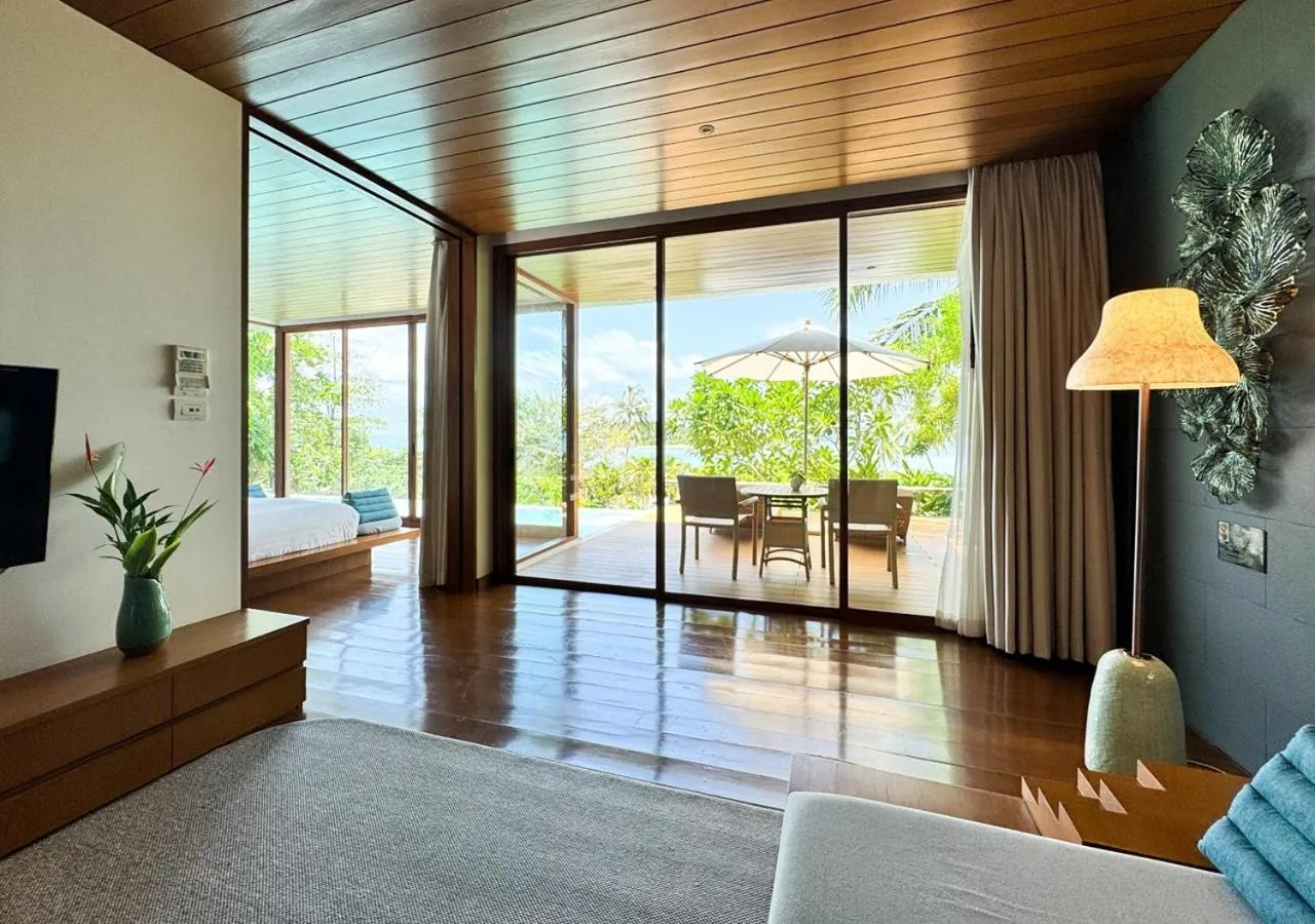 Seating area, Bed in SYLVAN Koh Chang