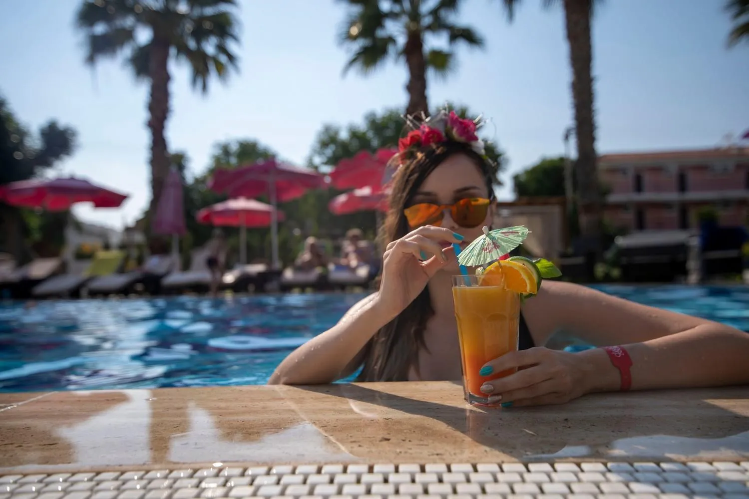 Swimming pool in Mendos Garden Exclusive Hotel Fethiye