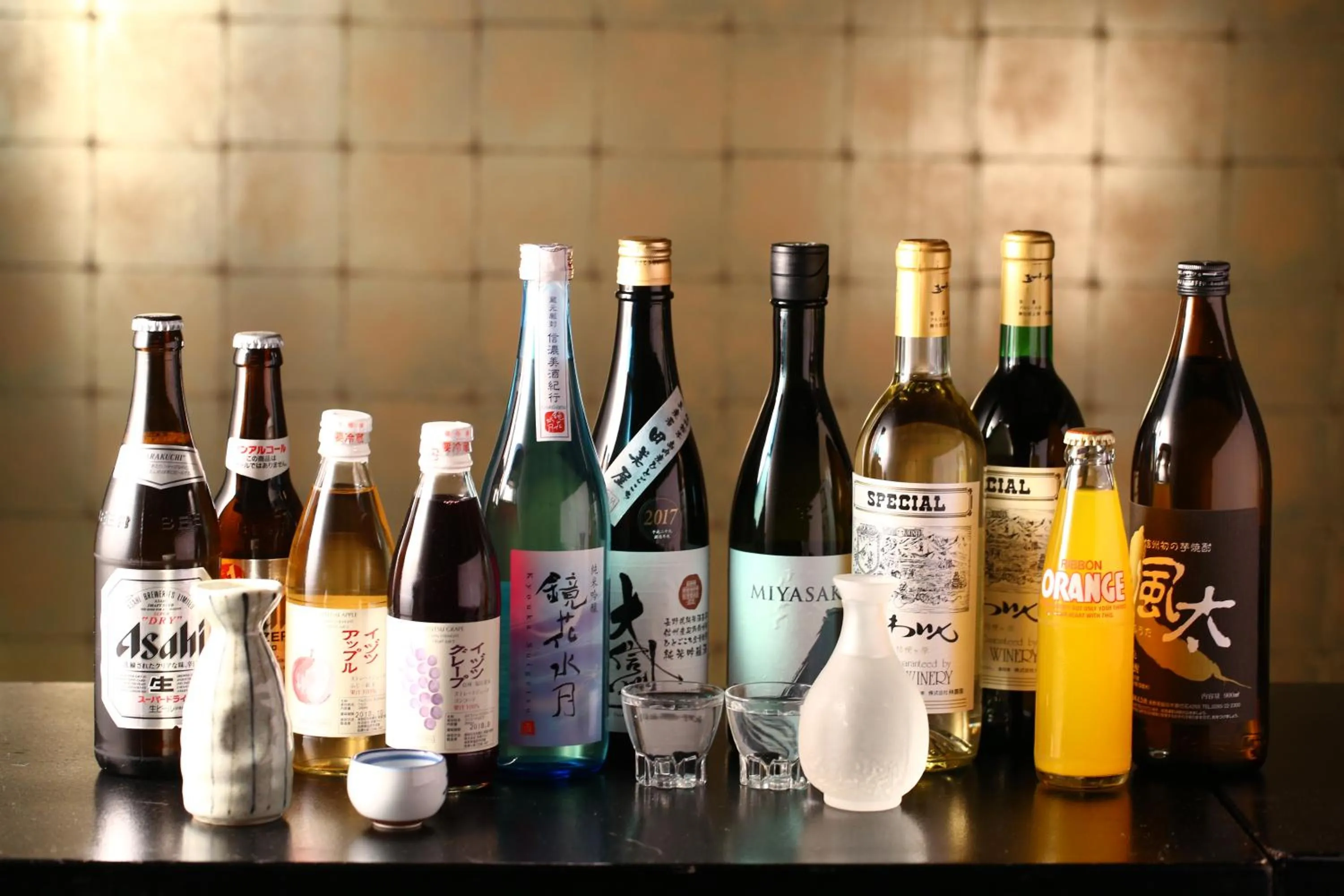 Drinks in Izumiya Zenbe