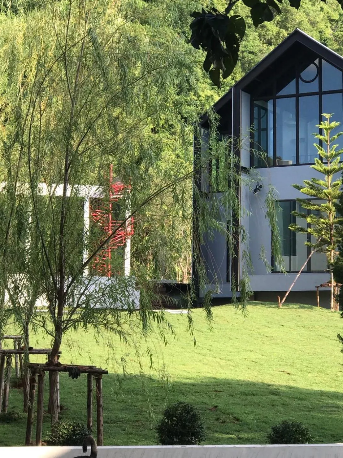 Garden in Adoor hotel Khao Yai