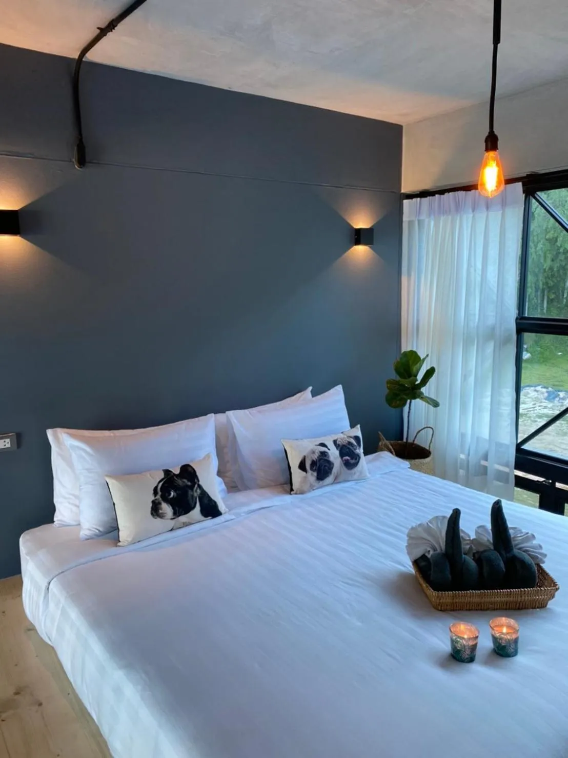 Bedroom, Bed in Adoor hotel Khao Yai