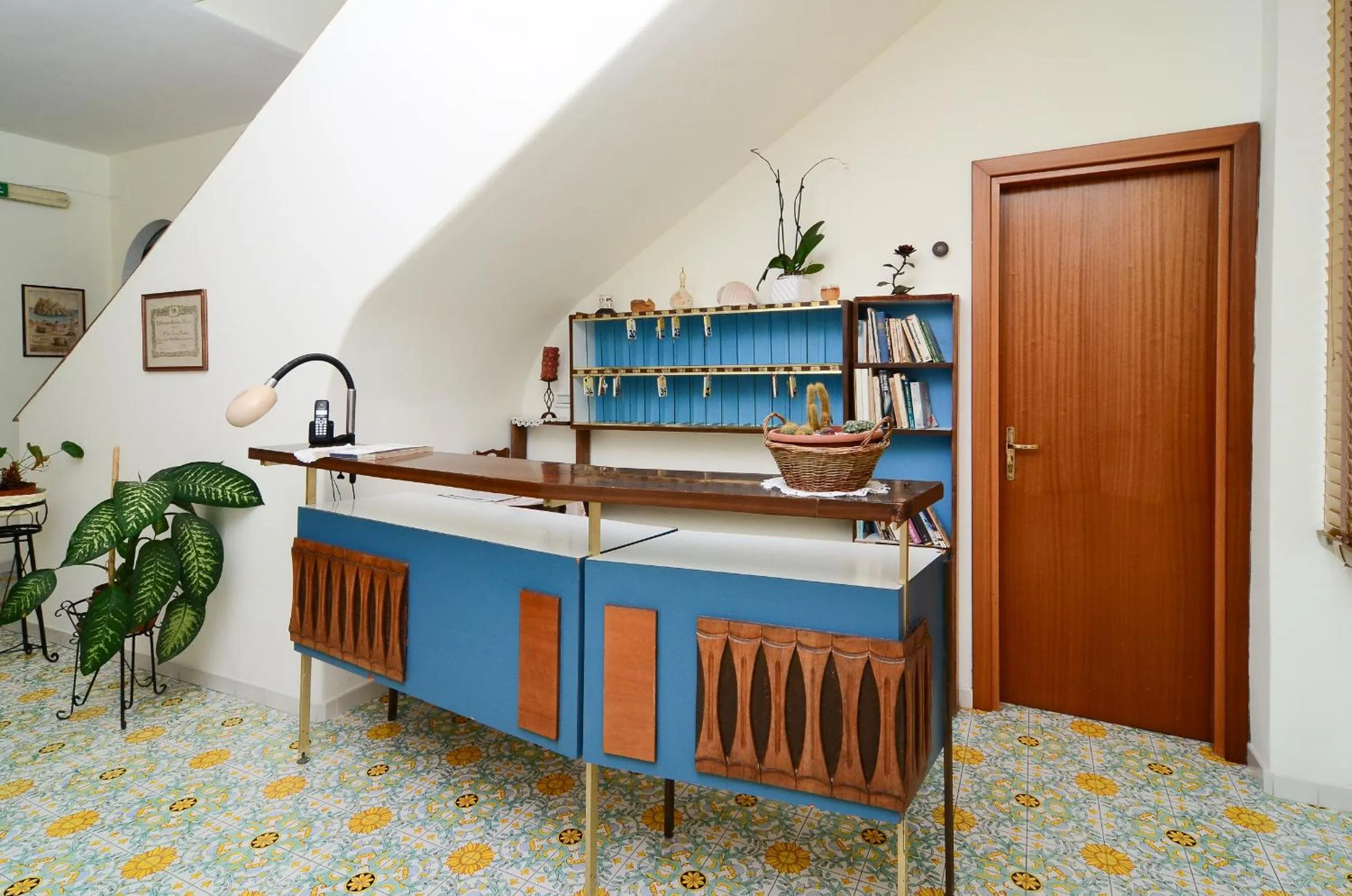 Lobby or reception in Hotel Terme Marina